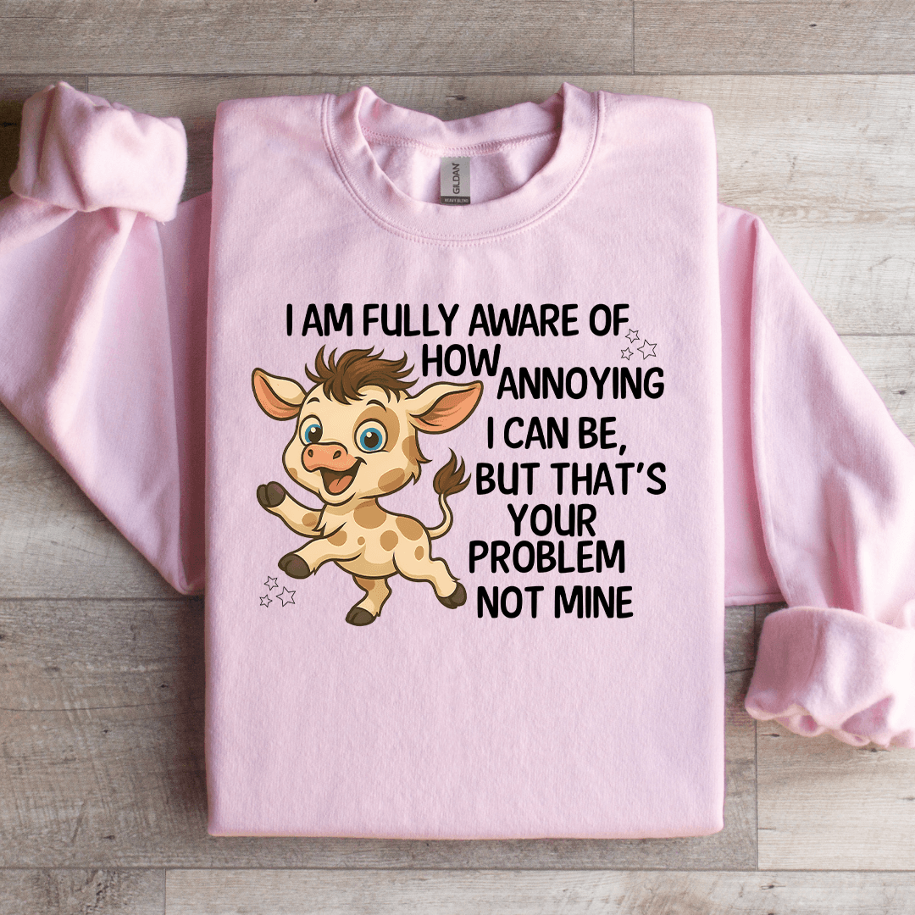 i am fully aware of how annoying sweatshirt