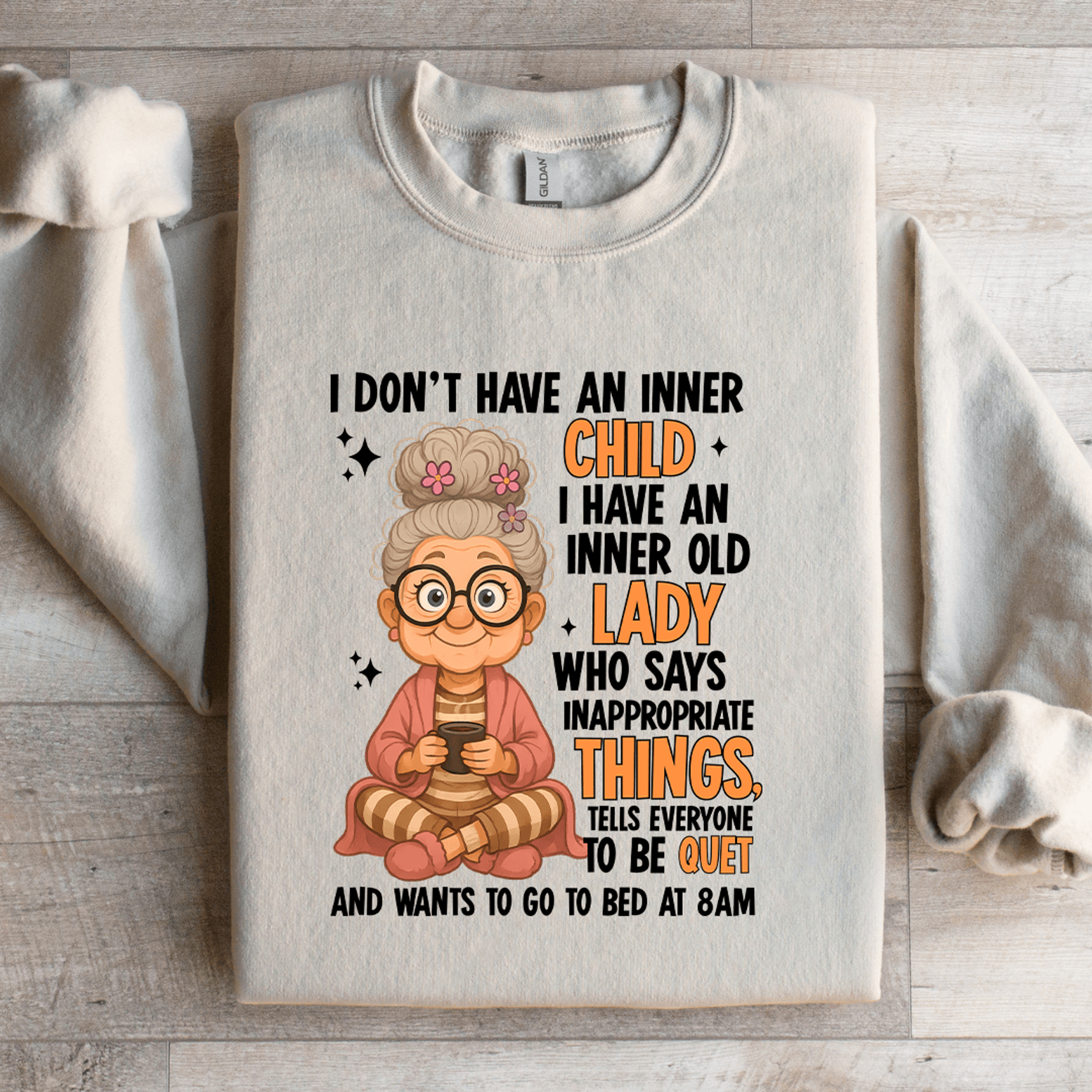 i don't have an inner child sweatshirt
