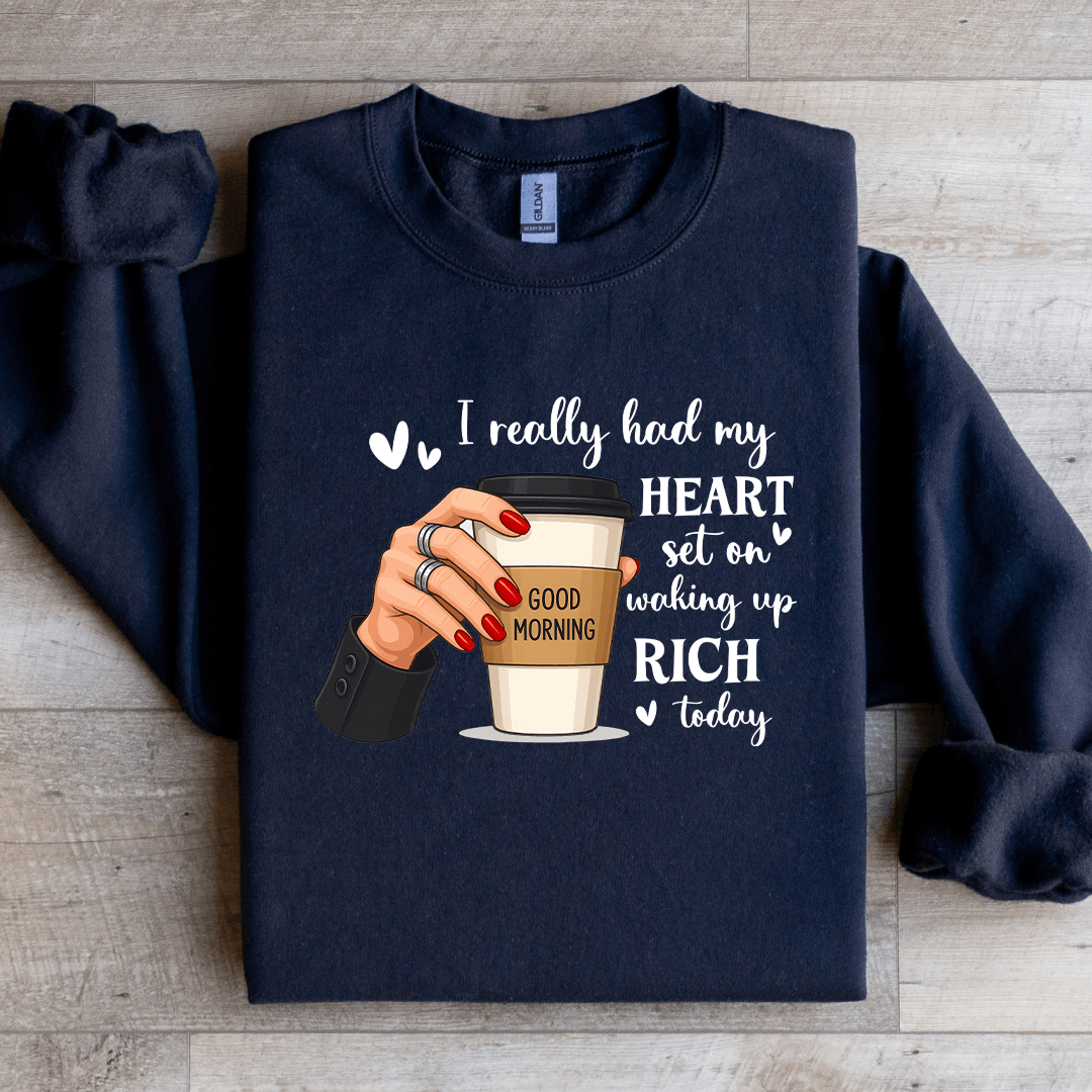 i really had my heart sweatshirt
