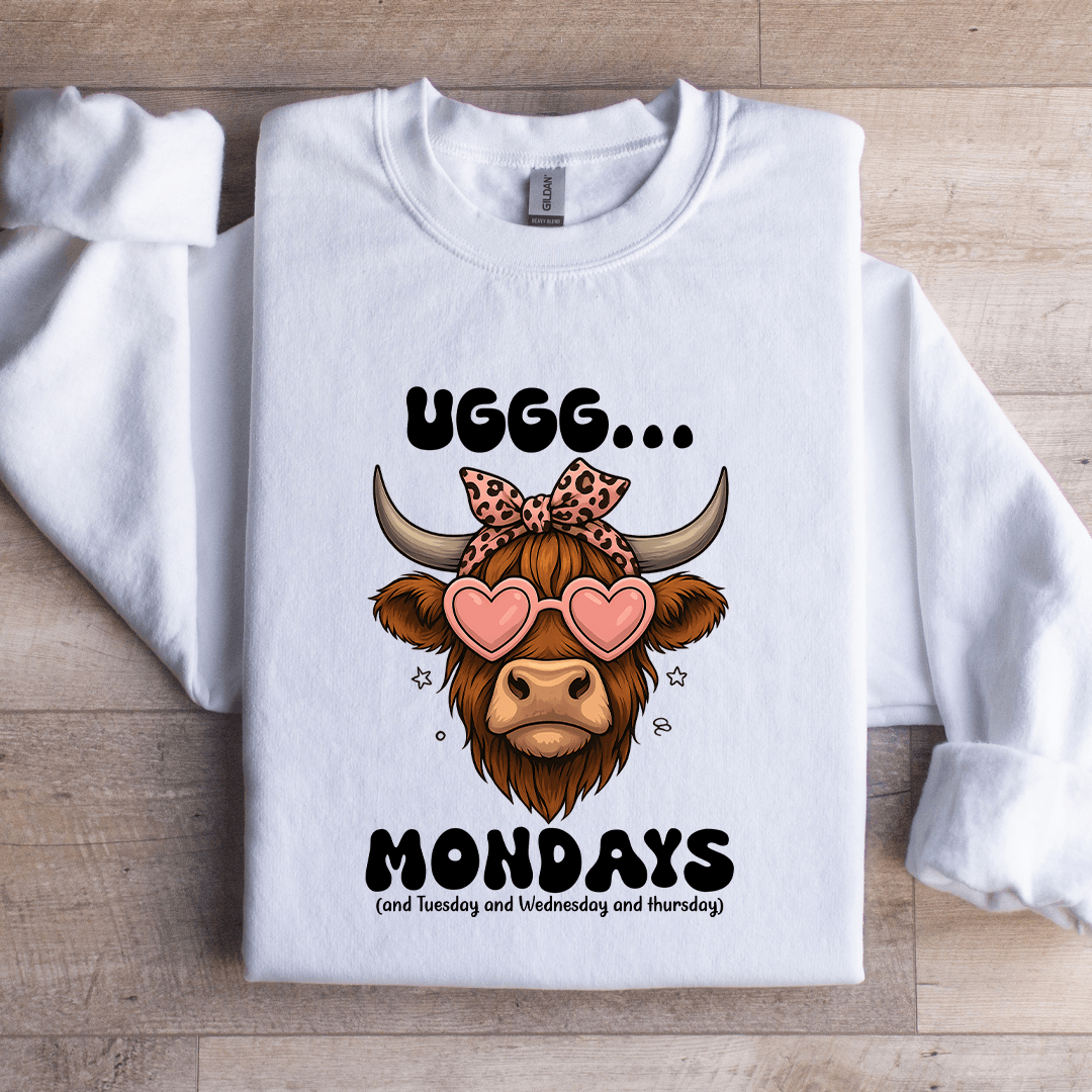 uggg mondays and tuesday sweatshirt