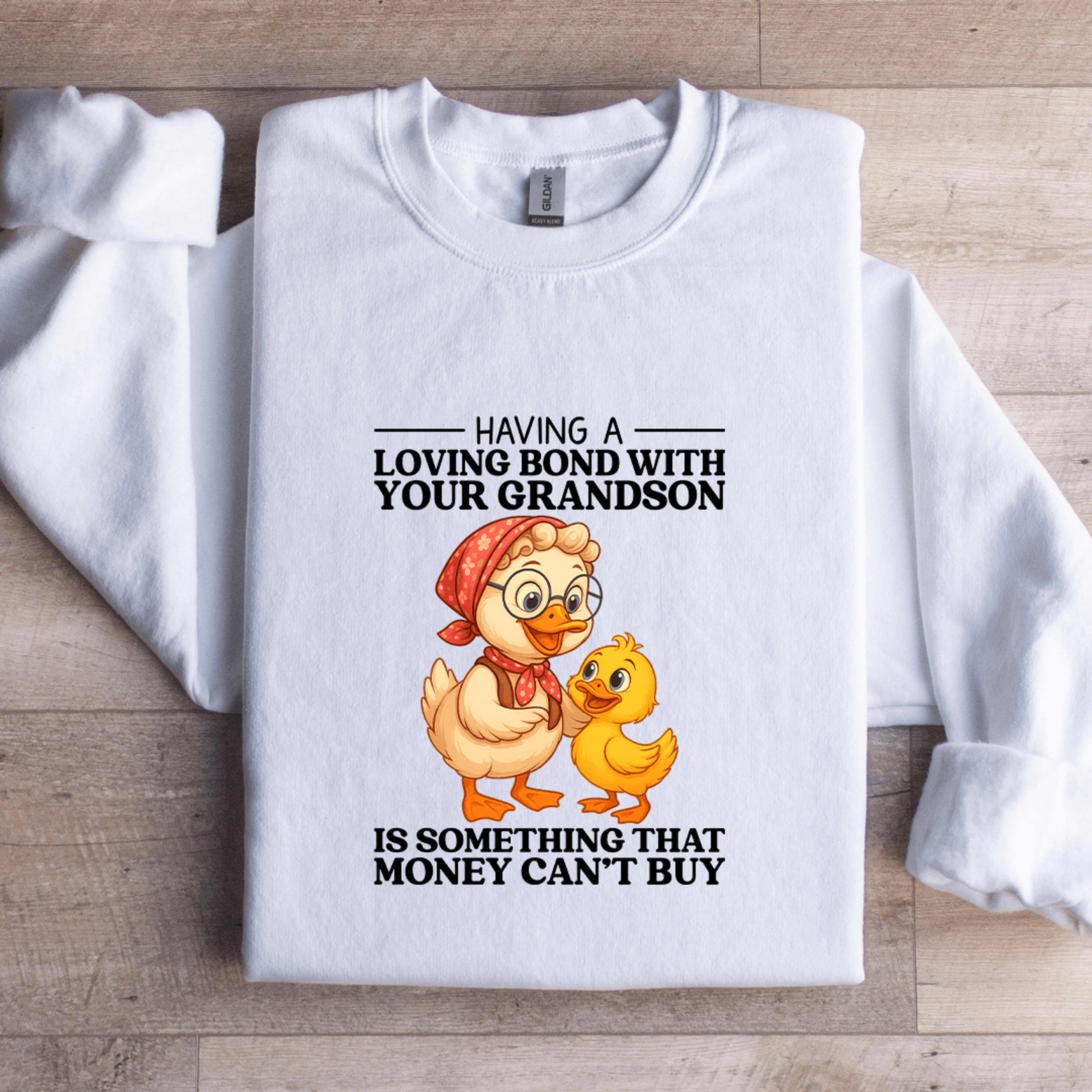 having a loving bond with your grandson sweatshirt