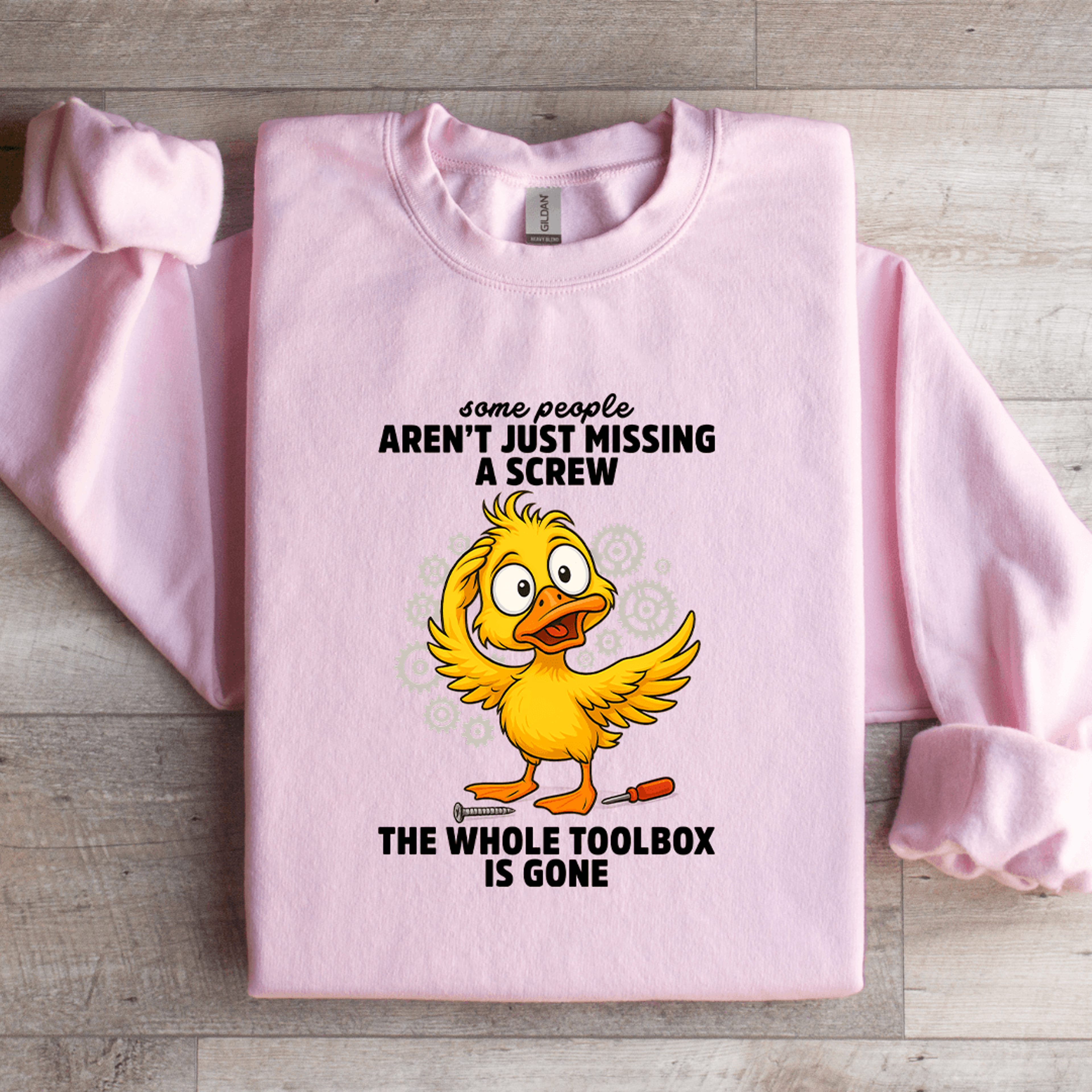 some people aren't just missing a screw sweatshirt