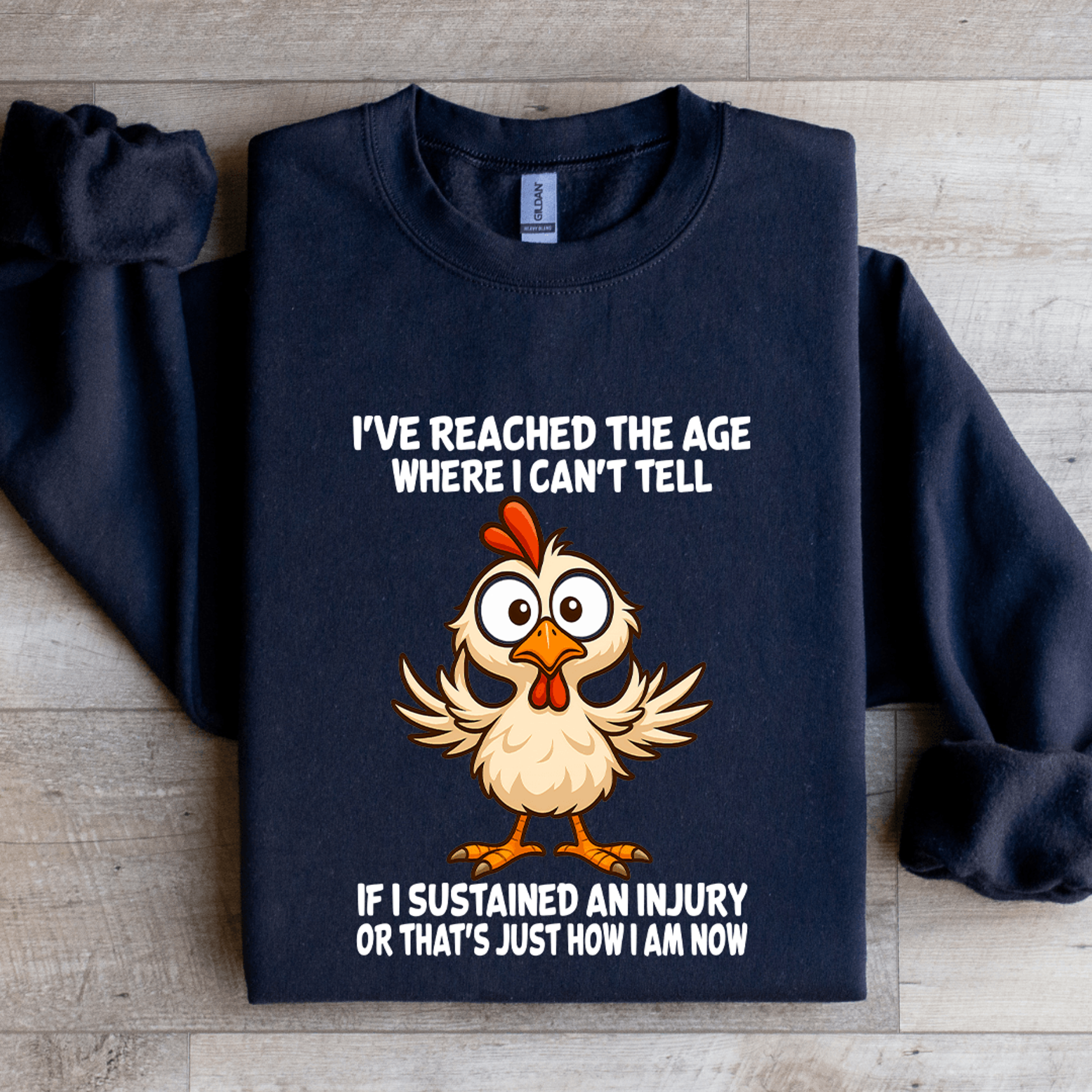 i've reached the age where i can't tell sweatshirt