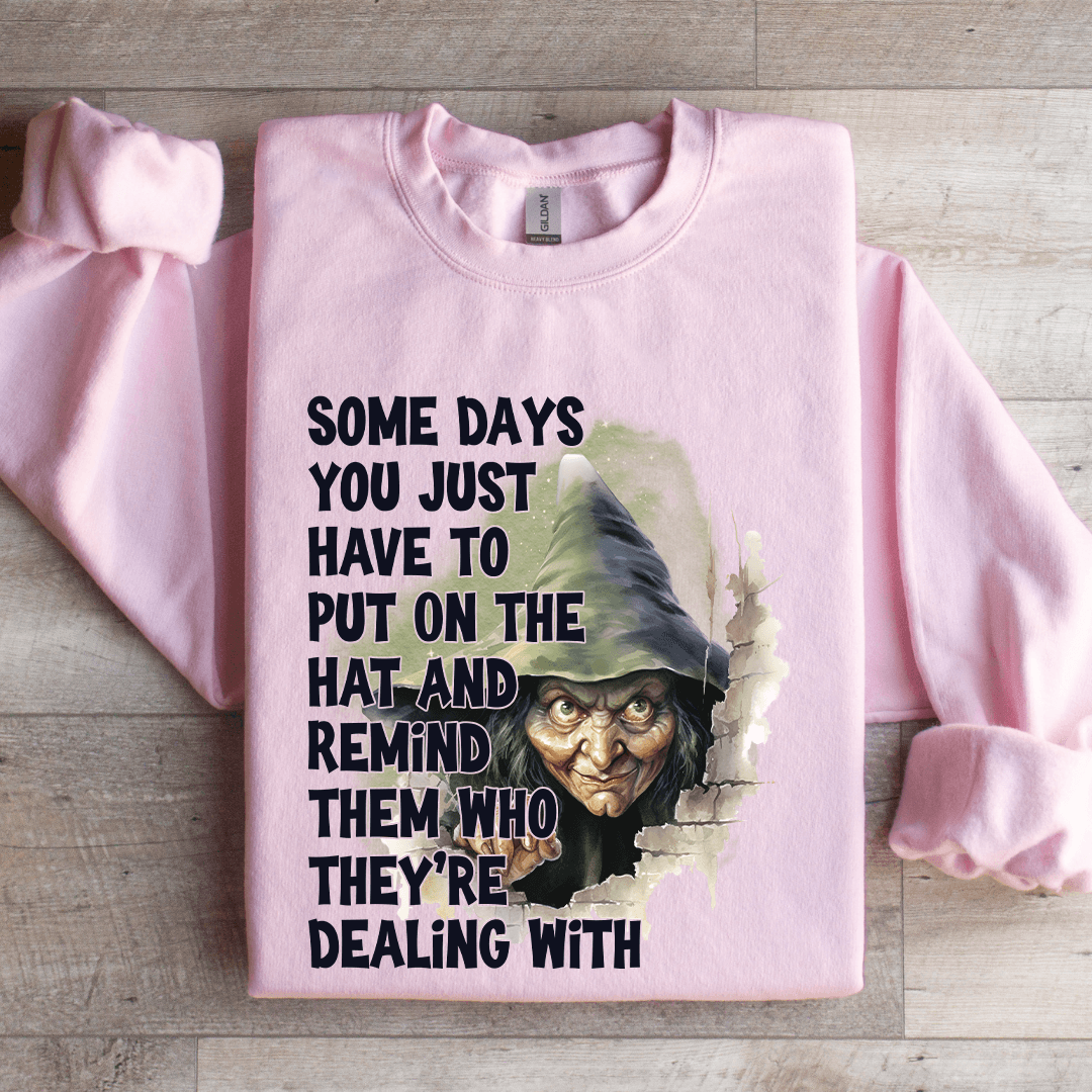 some days you just have to put on the hat sweatshirt