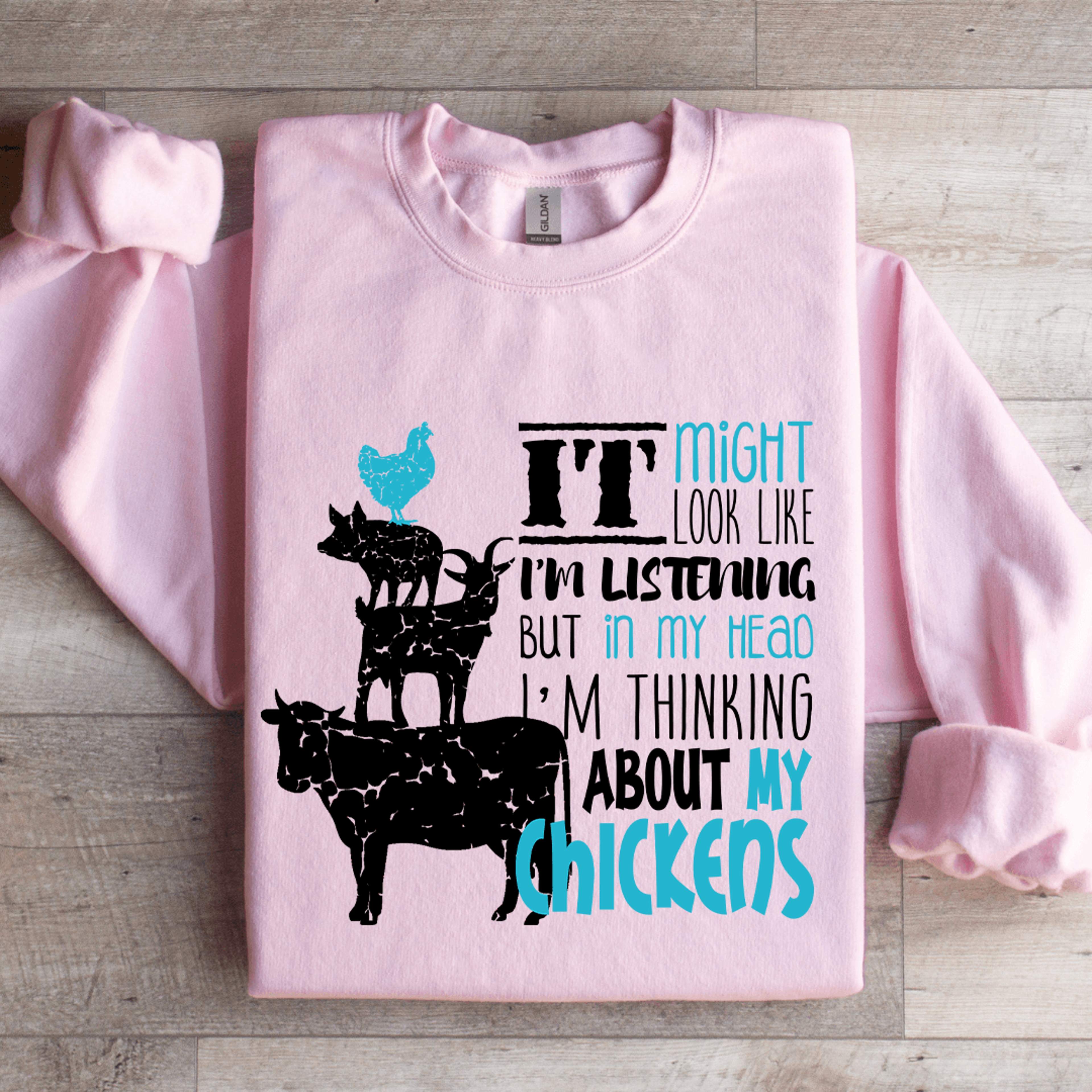 it might look like sweatshirt