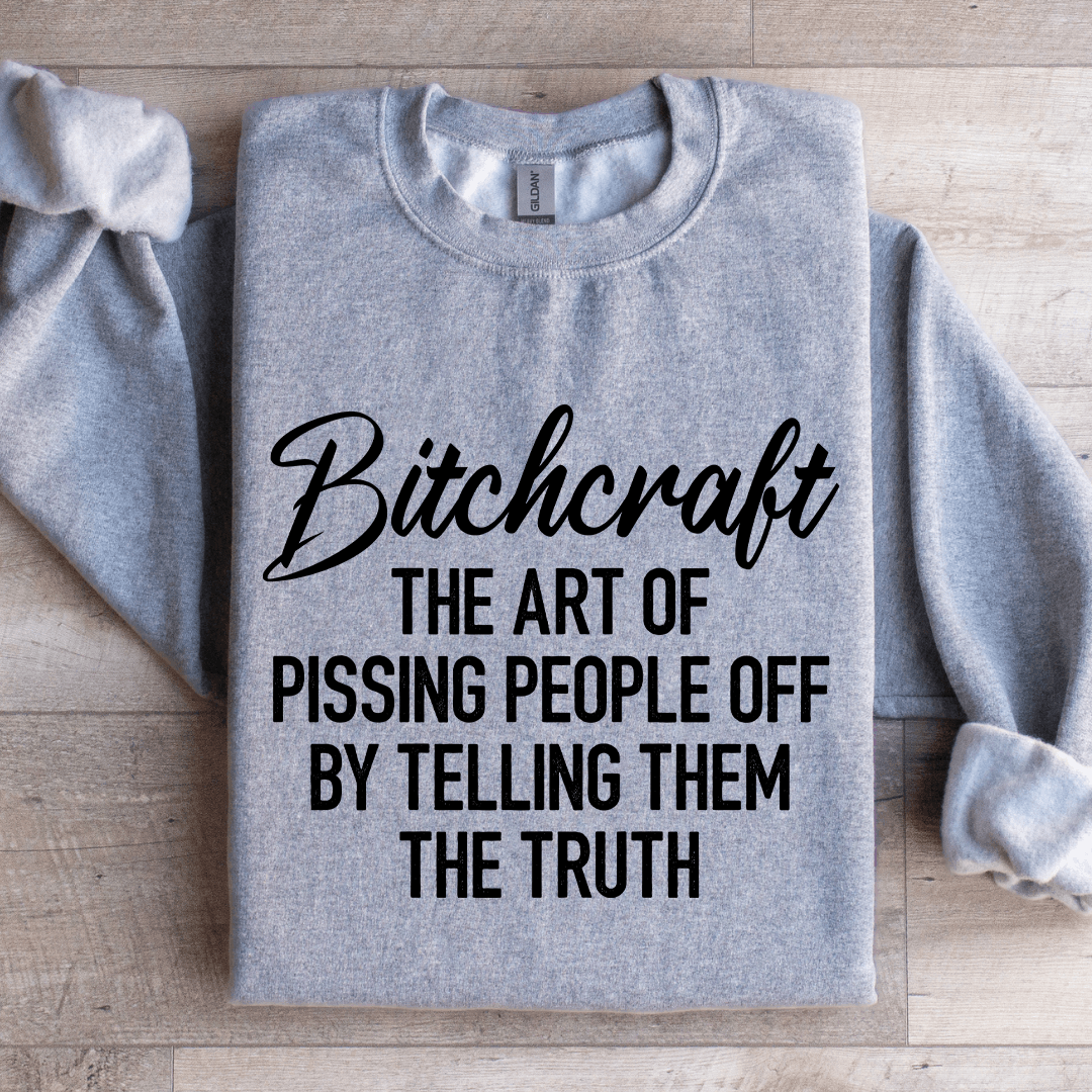 b-tcraft the art of pissing people sweatshirt