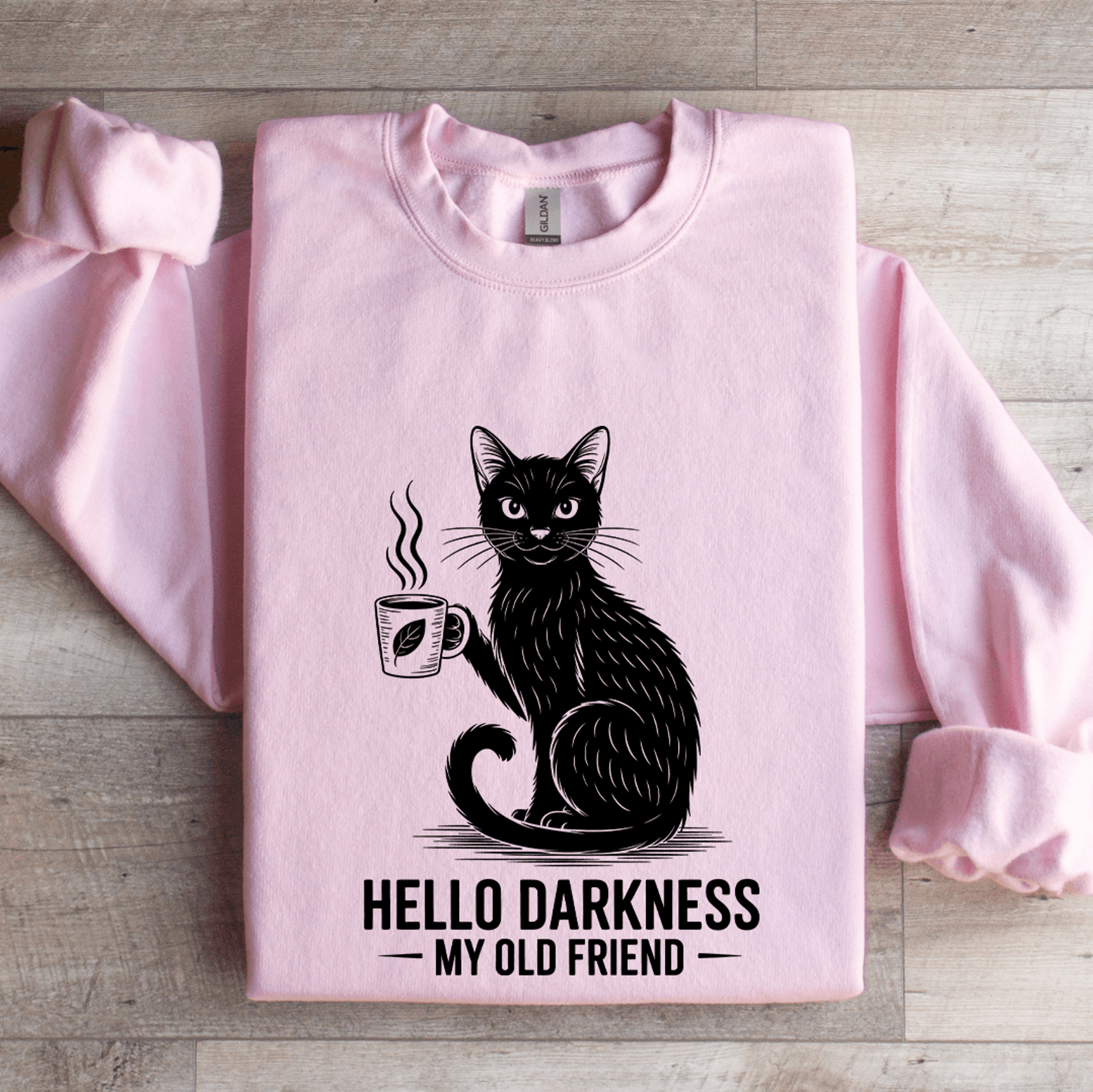 hello darkness my old friend sweatshirt