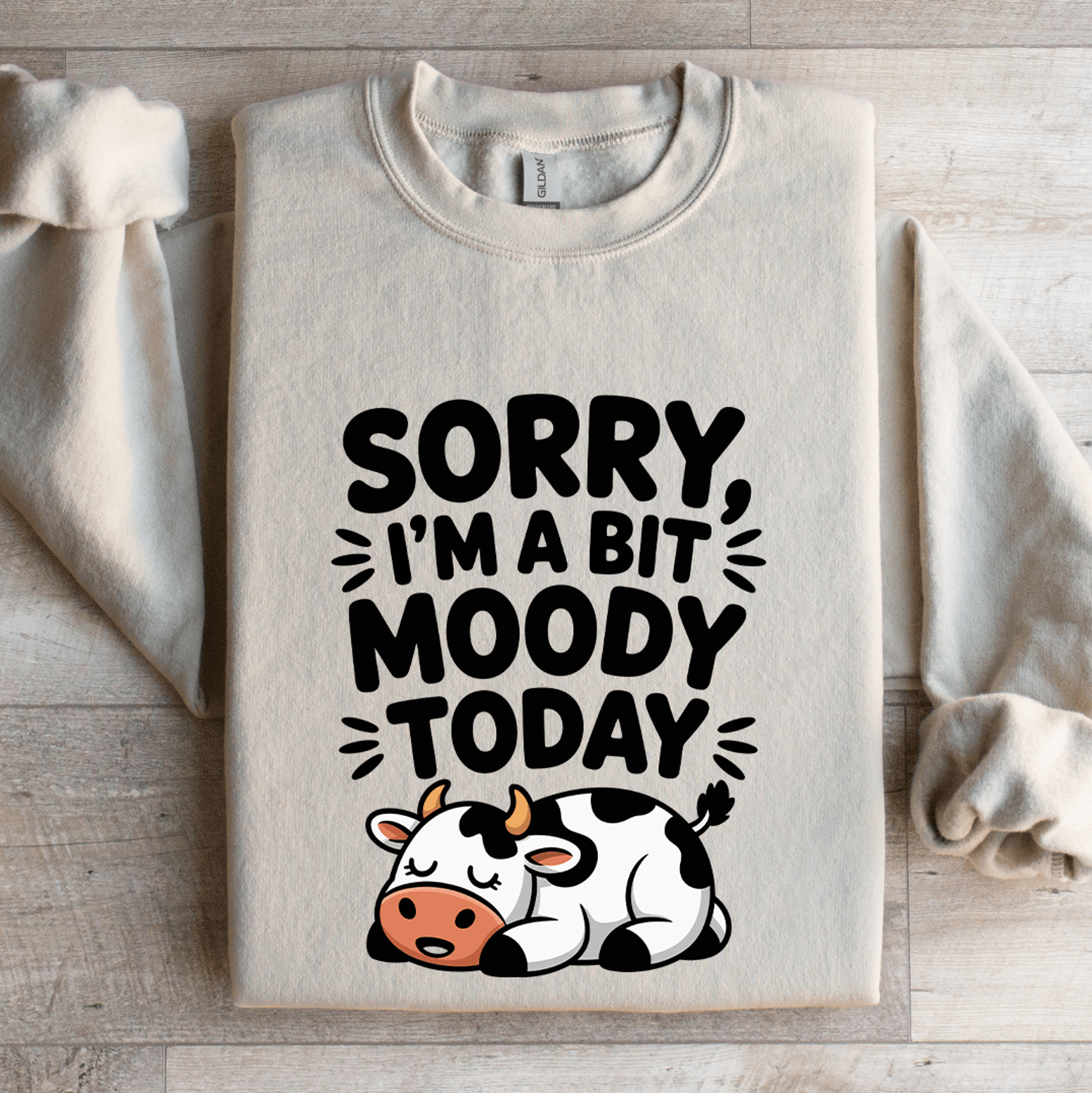 sorry i'm a bit moody today sweatshirt