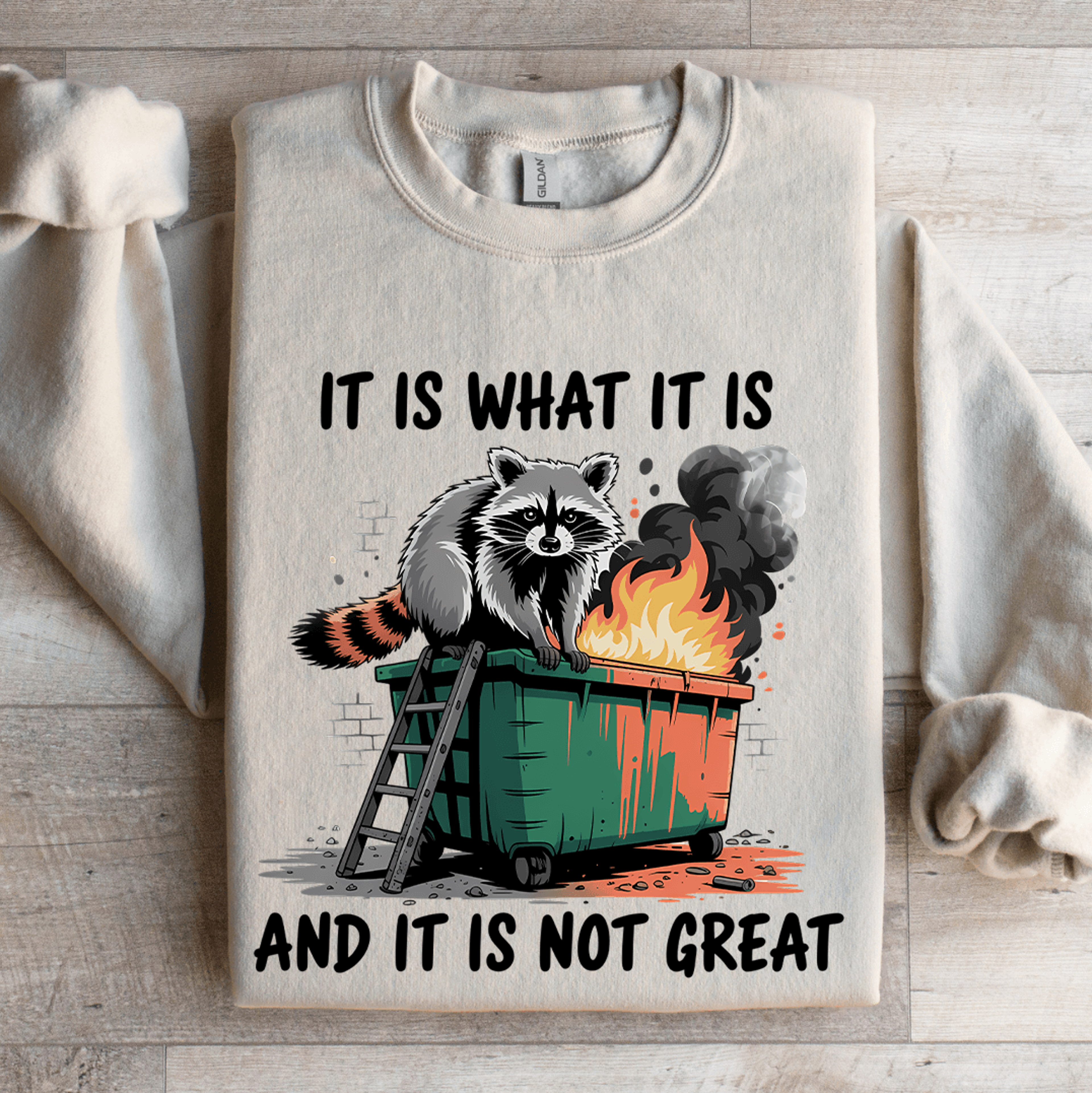 it is what it is and it is not great sweatshirt