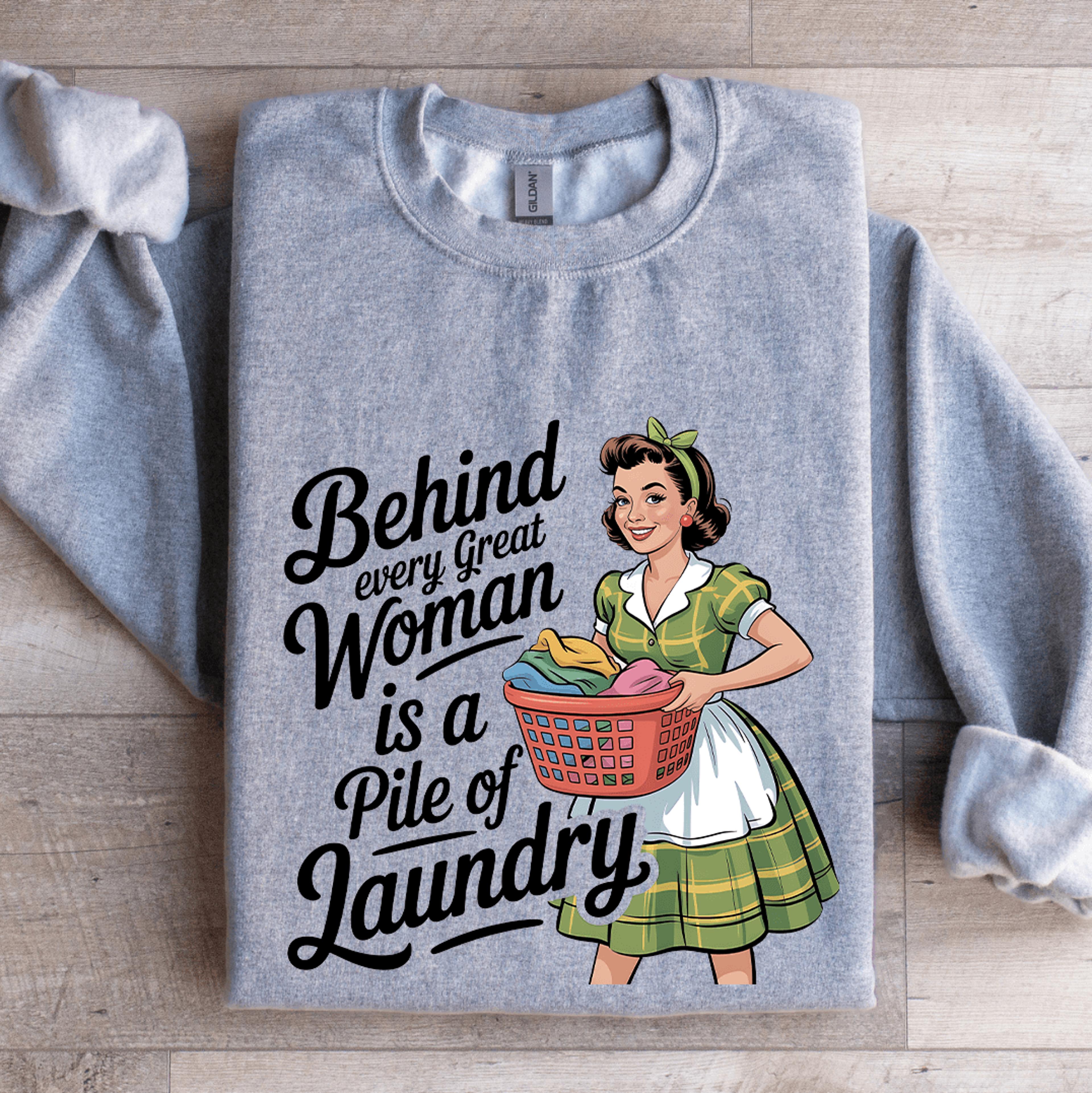 behind every great women sweatshirt