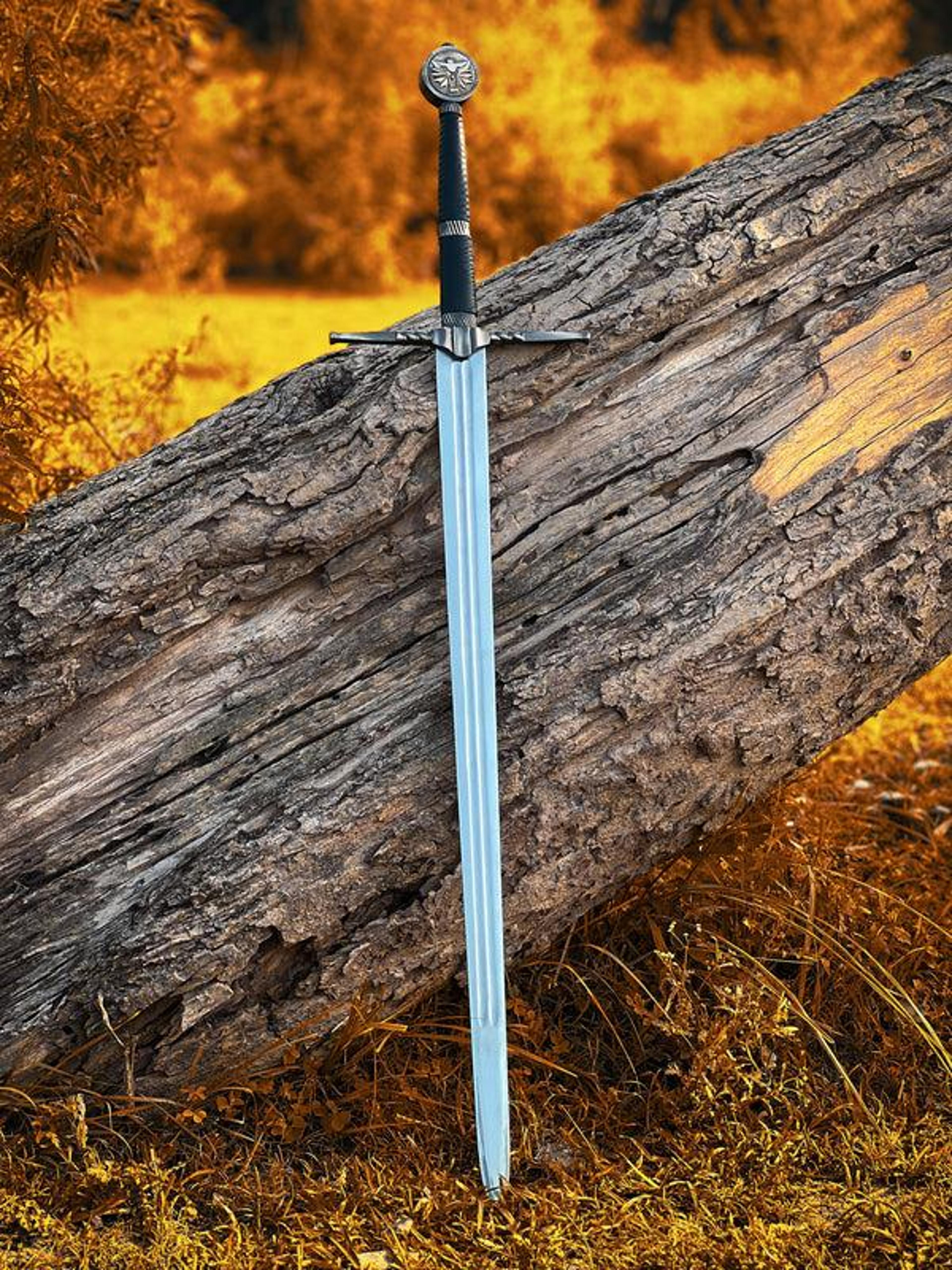 custom handmade witcher sword.