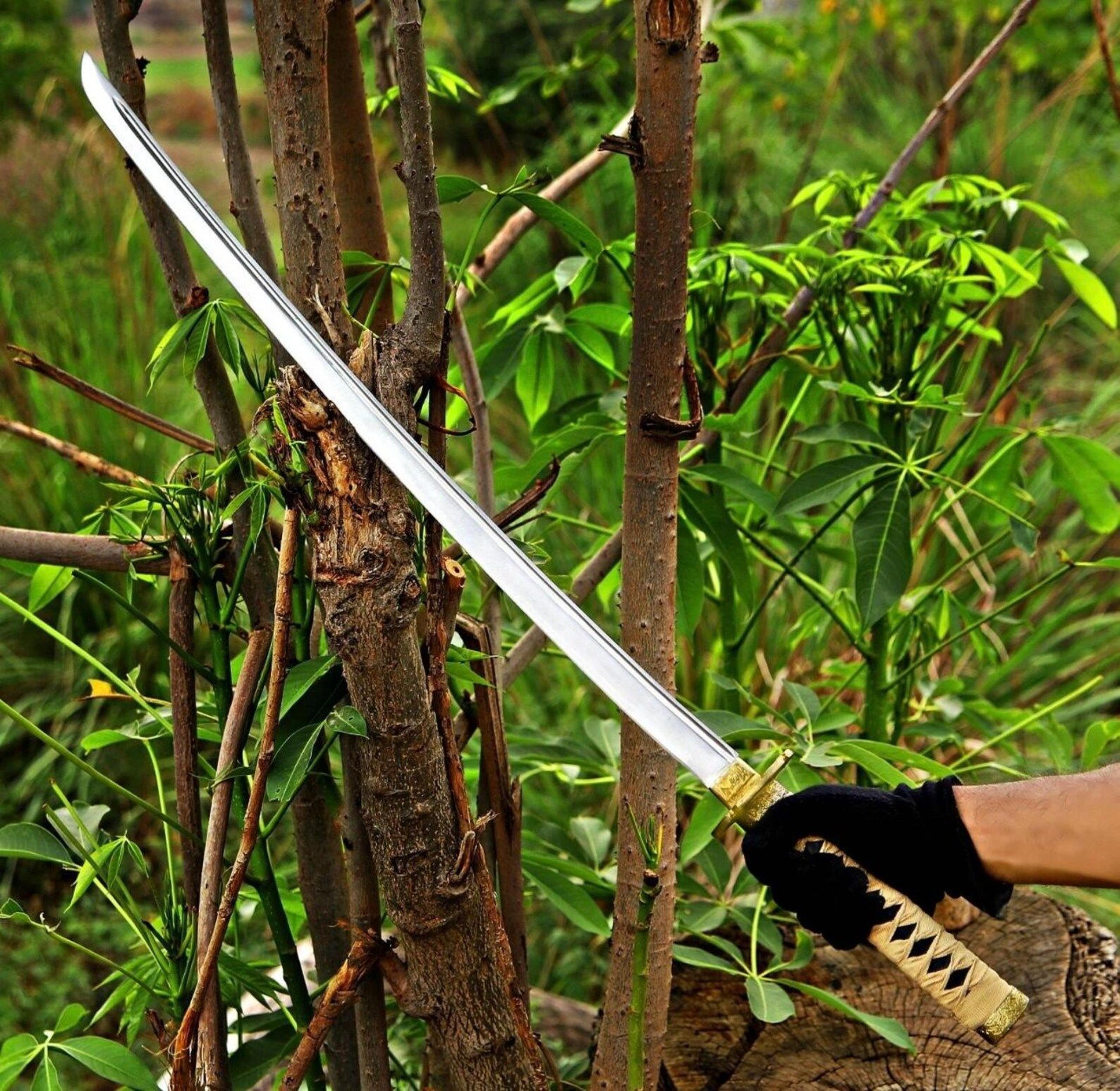 monogram custom japanese katana | personalized engraved samurai sword