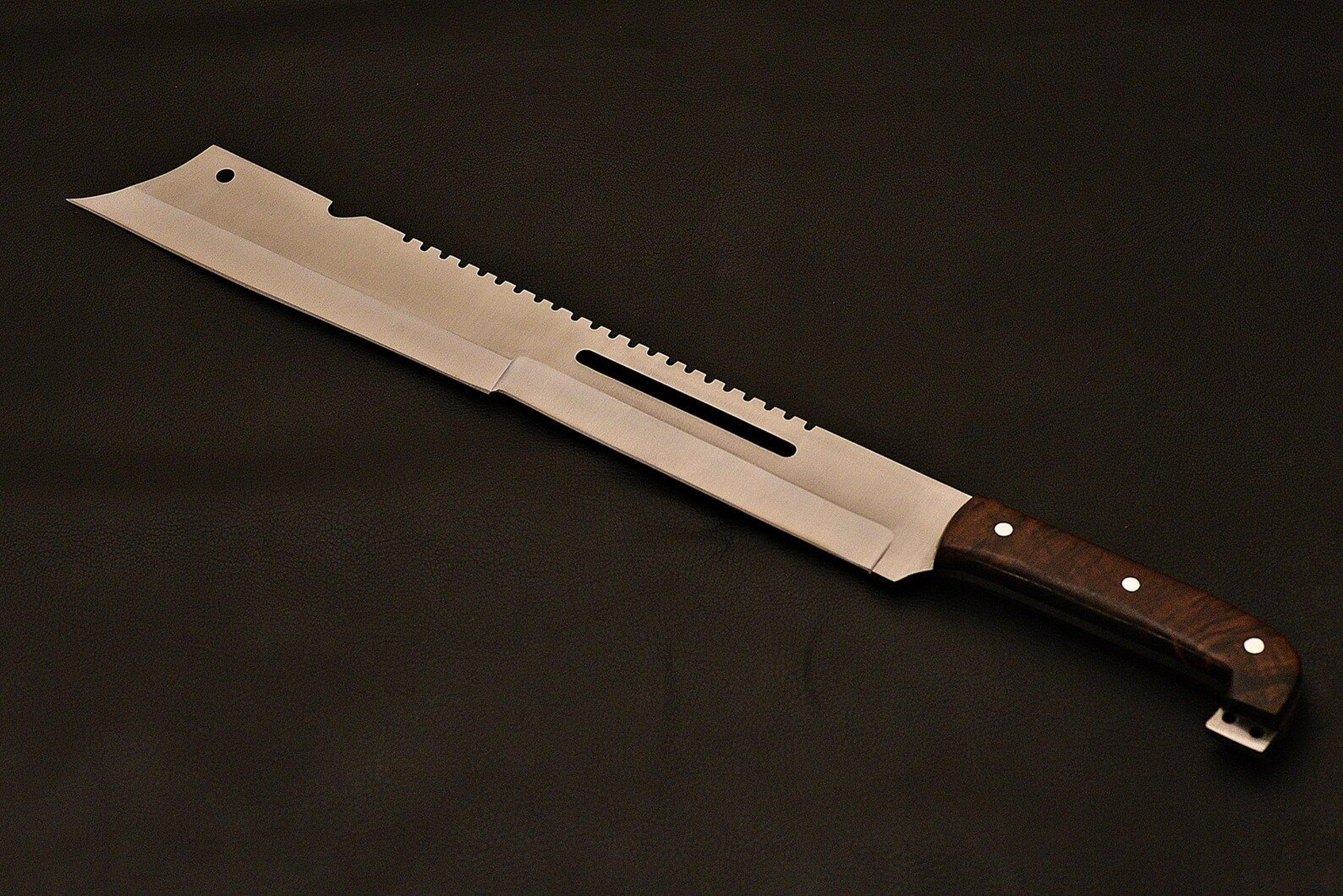 survival fixed blade knife | 1095 high carbon steel & rosewood grip | survival gear collections | outdoor adventurers