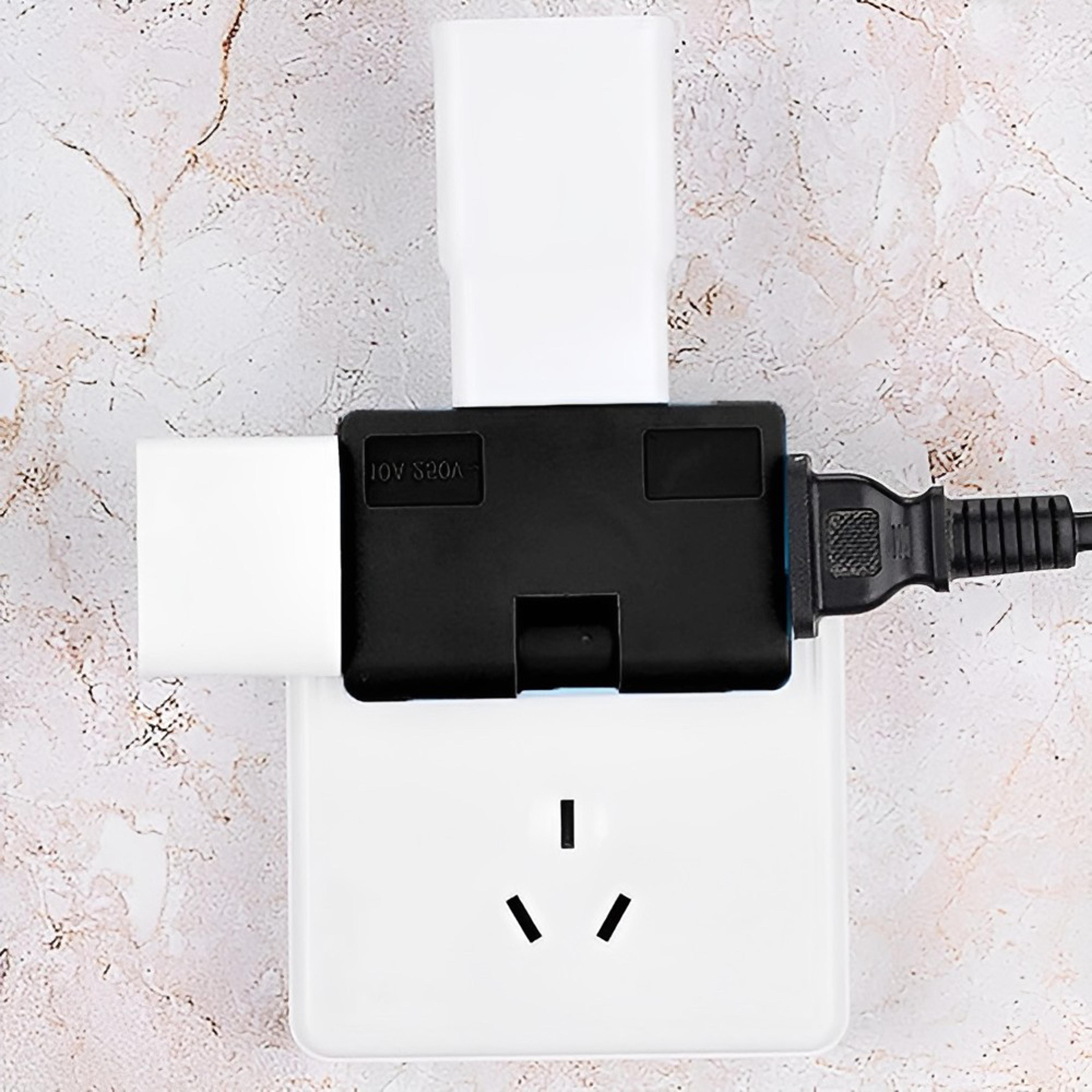 3 in 1 extension plug adapter