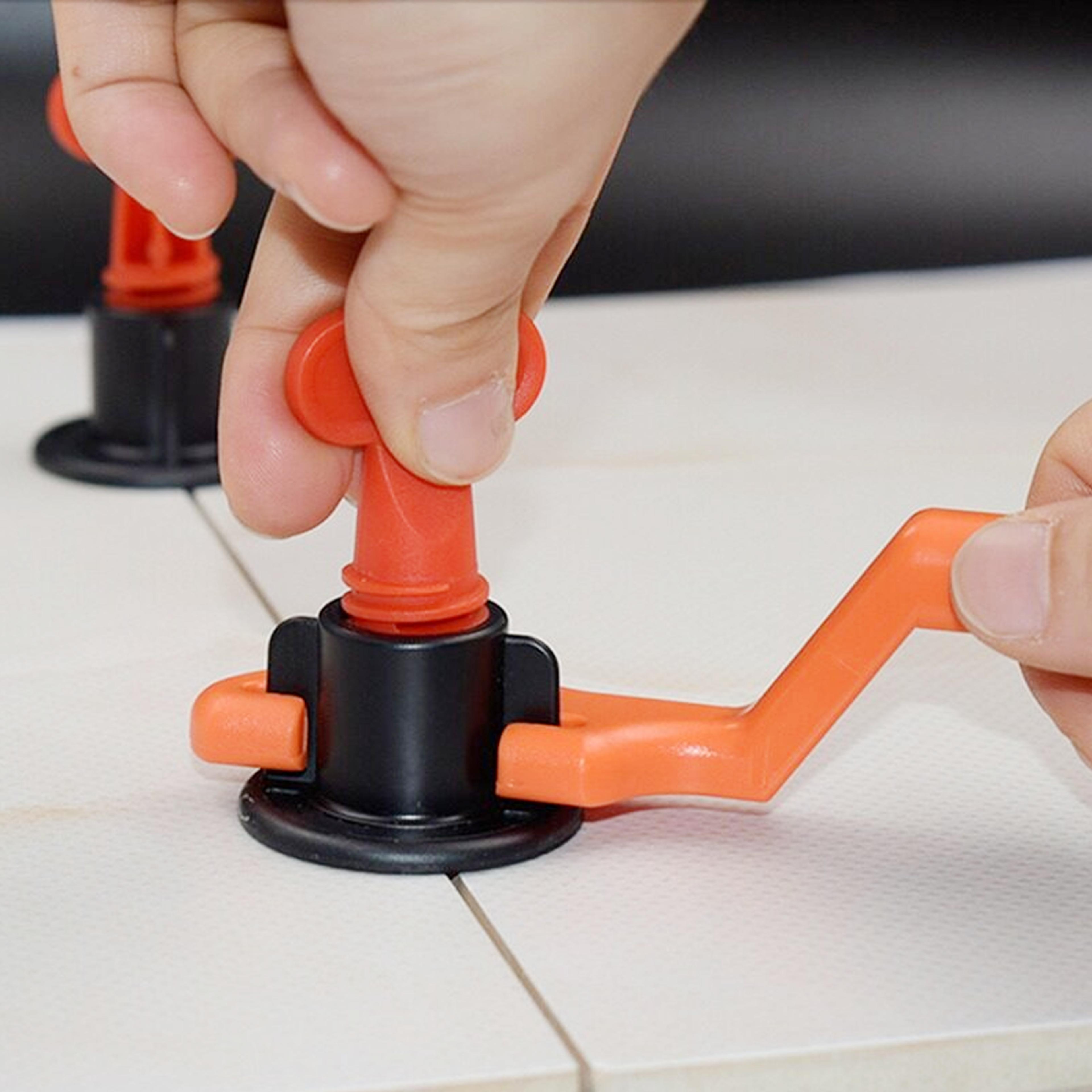 reusable tile leveling system