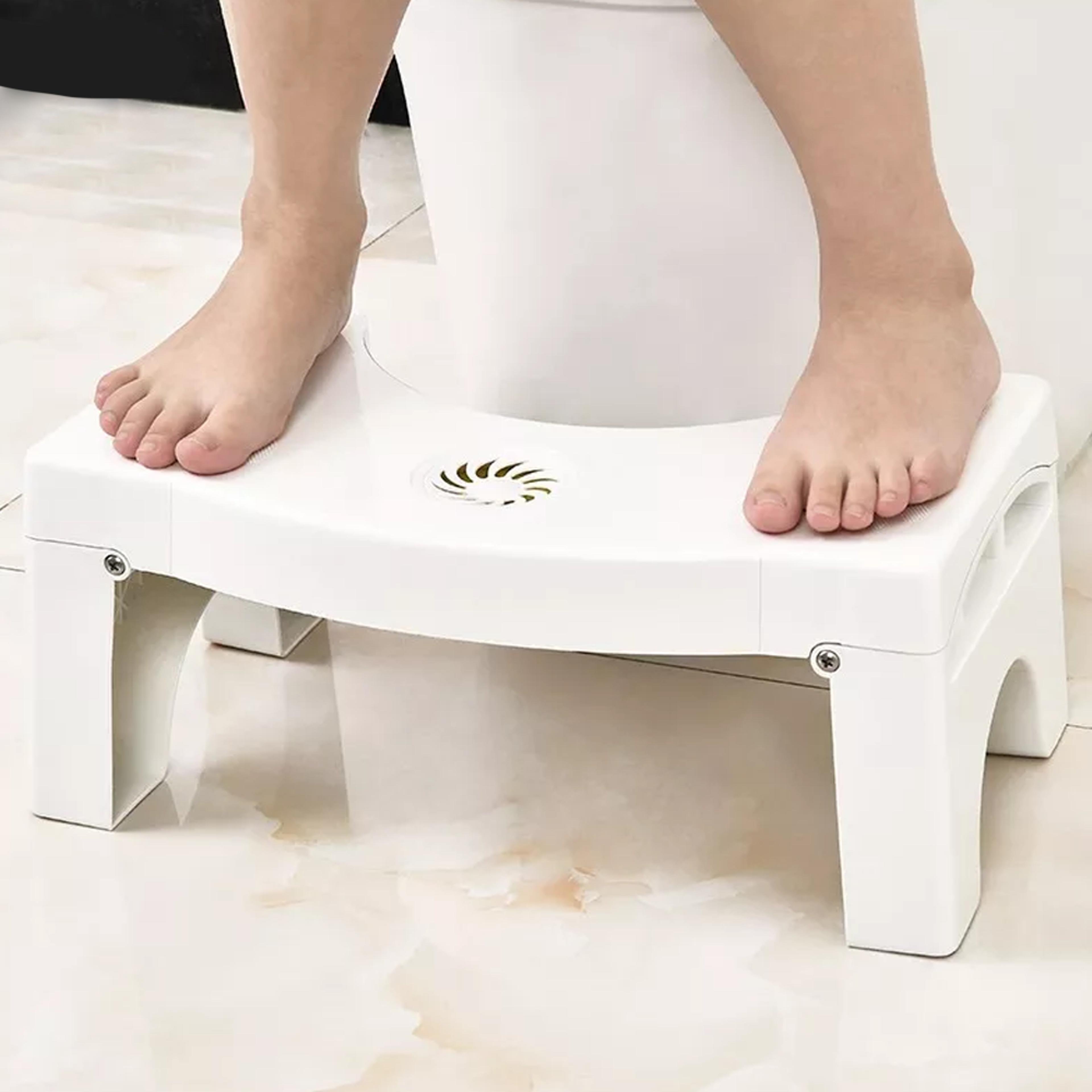 foldable squatting toilet stool – perfect bathroom accessory & ideal gift for travel