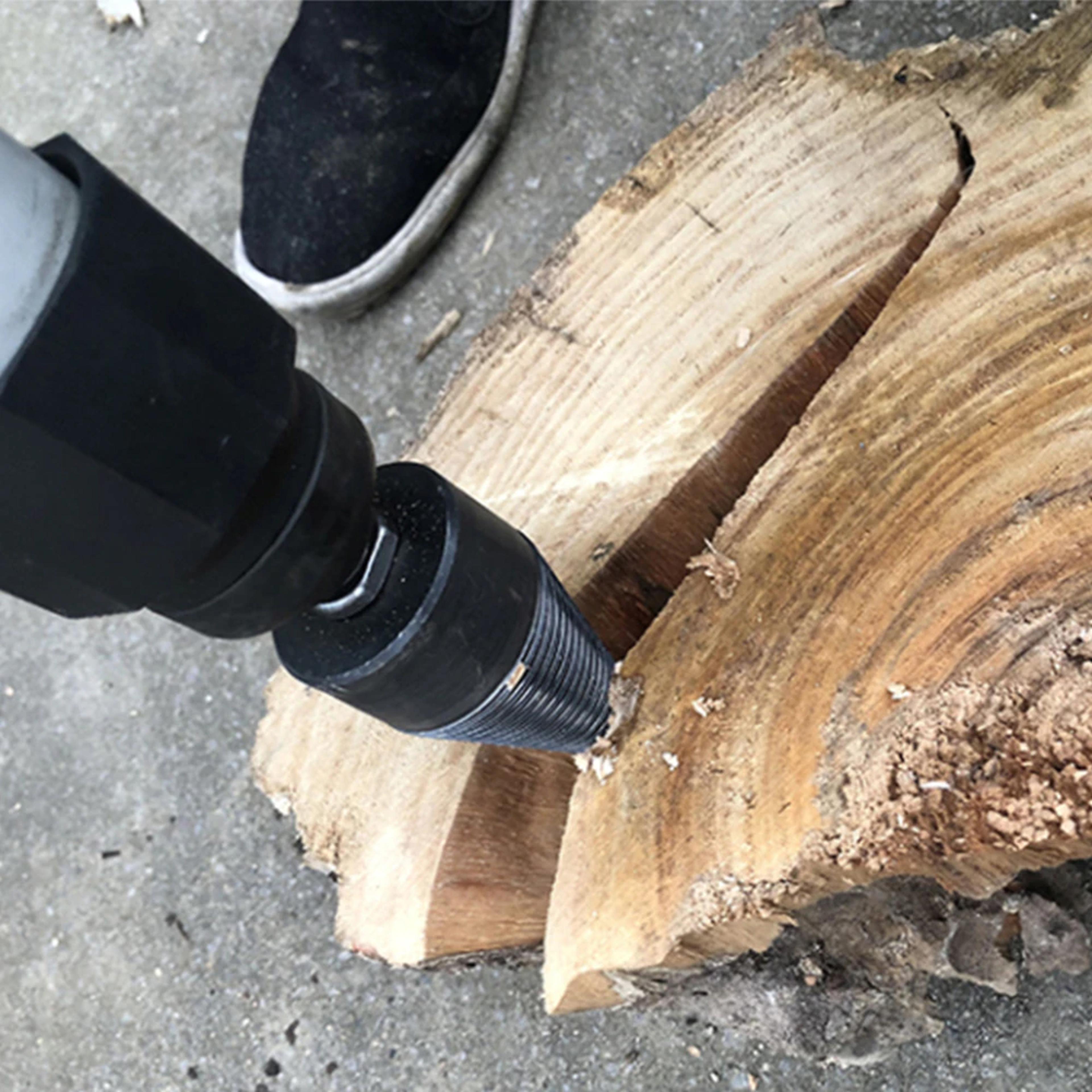 shank firewood drill bit