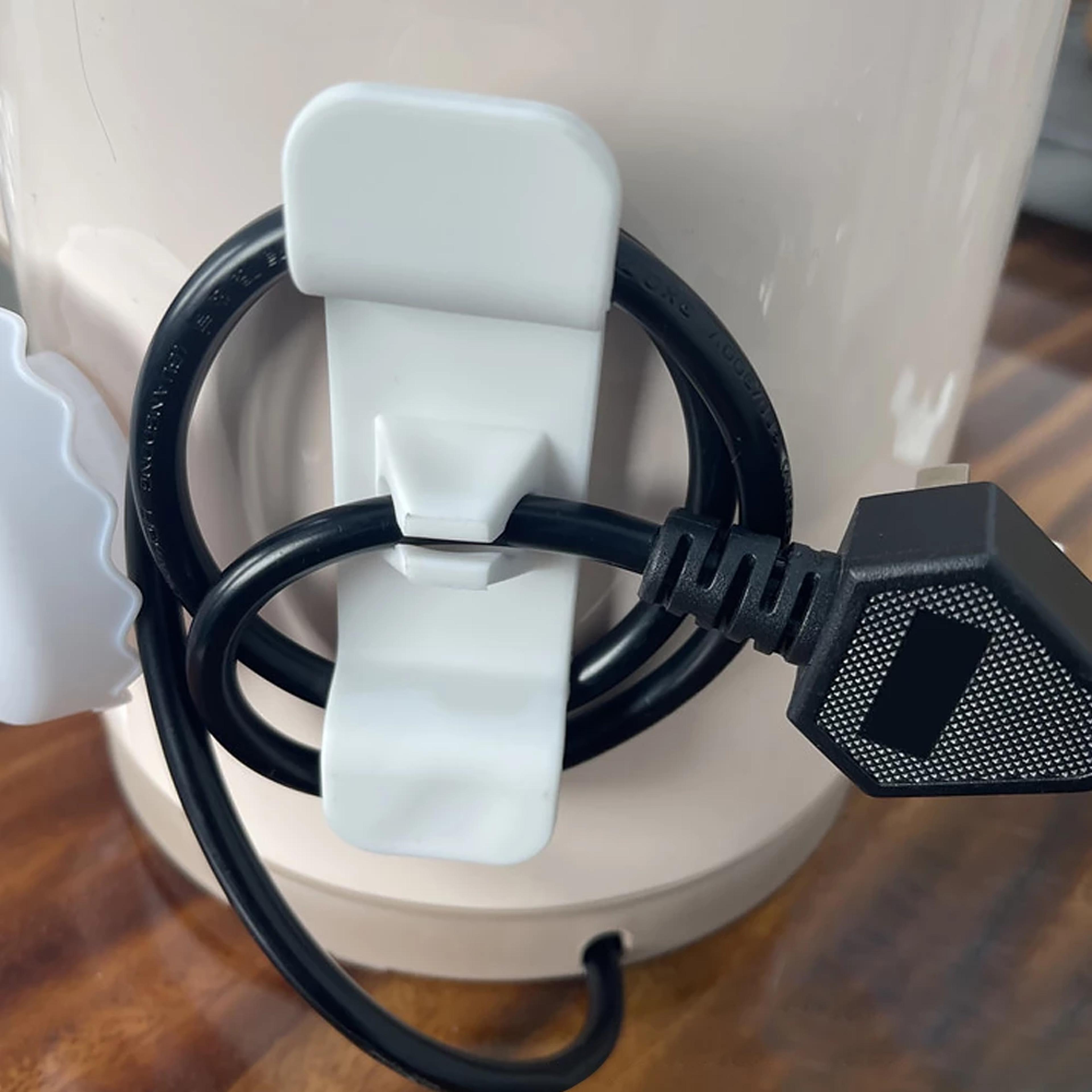 diy self adhesive easy kitchen appliance cord winder