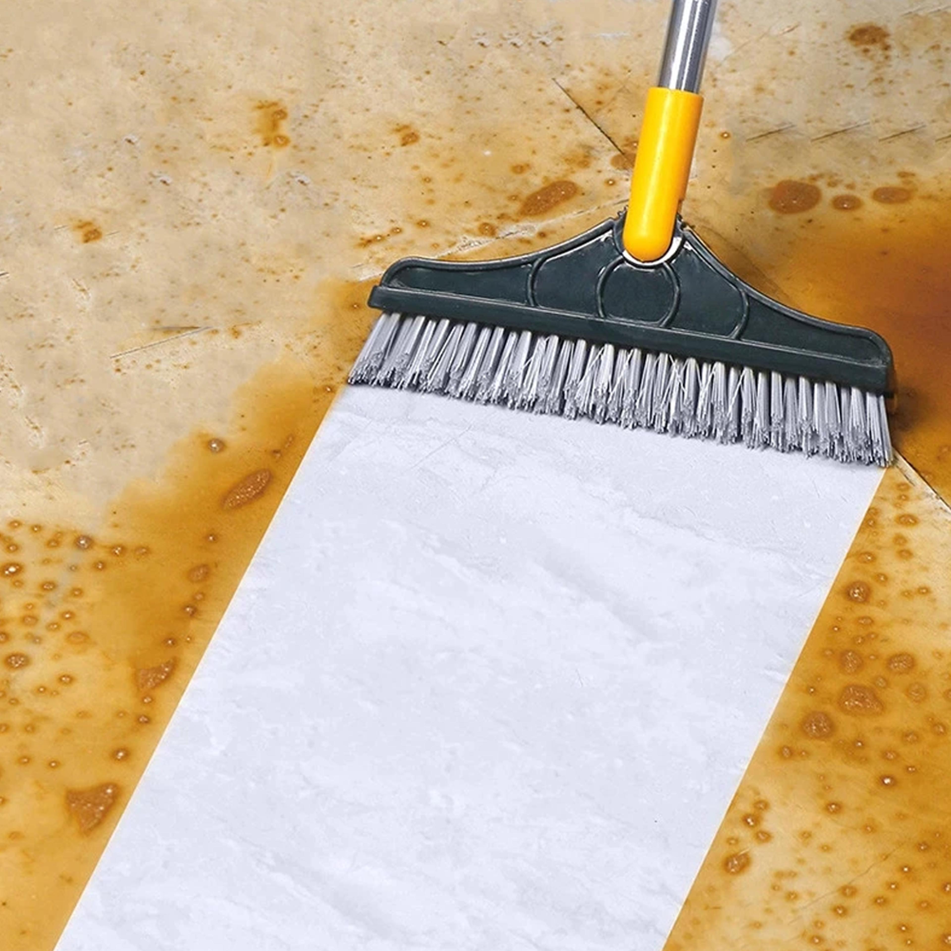 2 in 1 floor brush & scraper