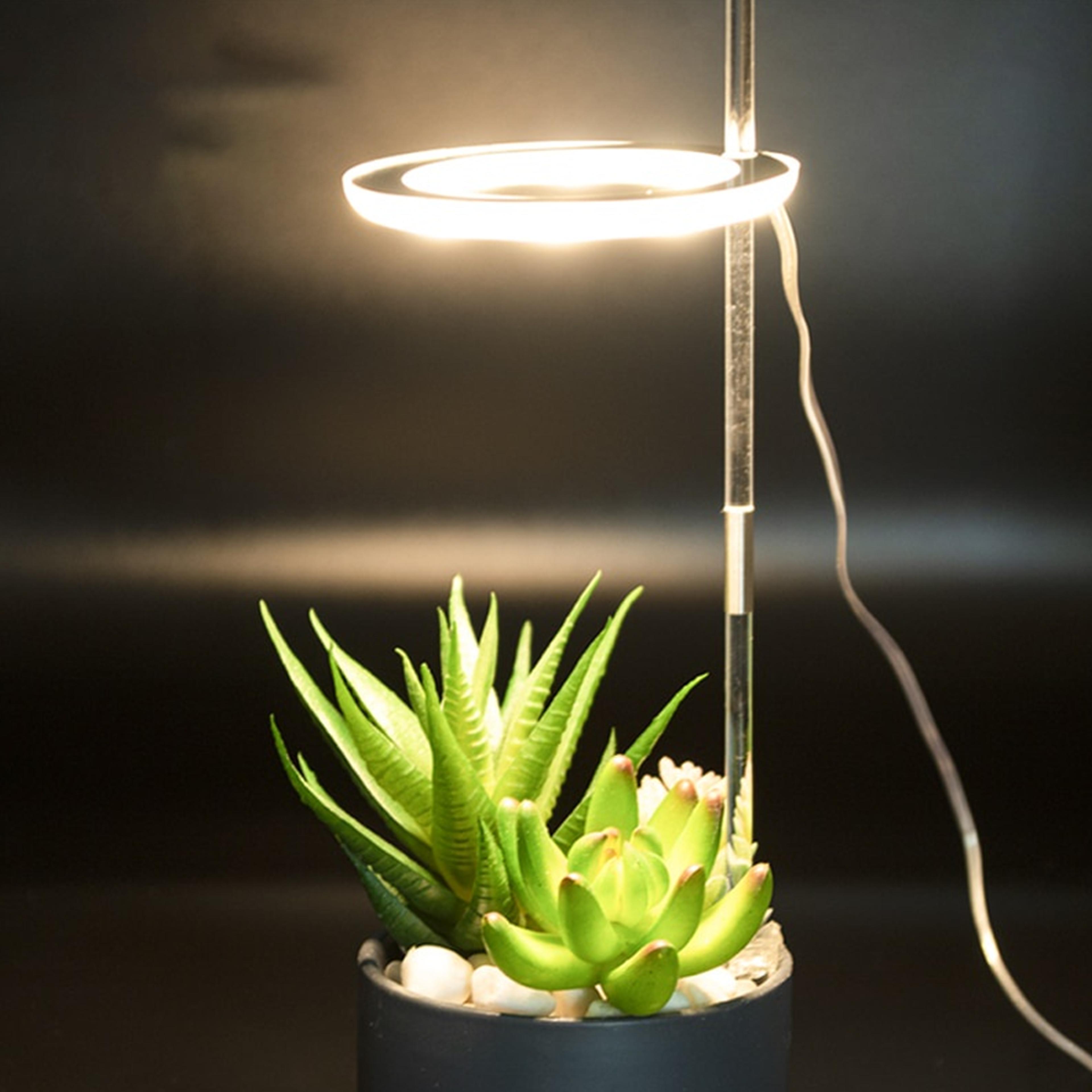 ring led plant grow light