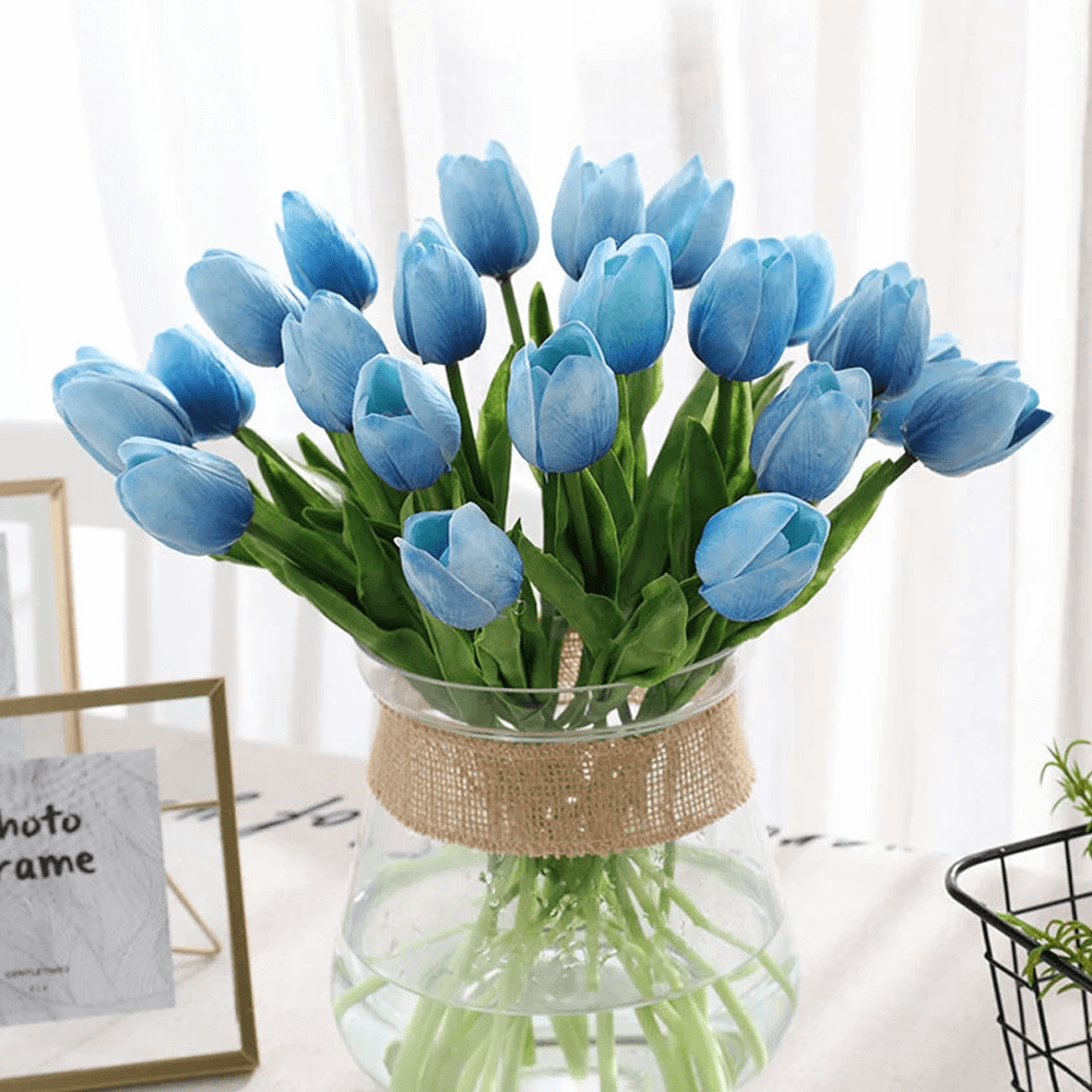 artificial tulips