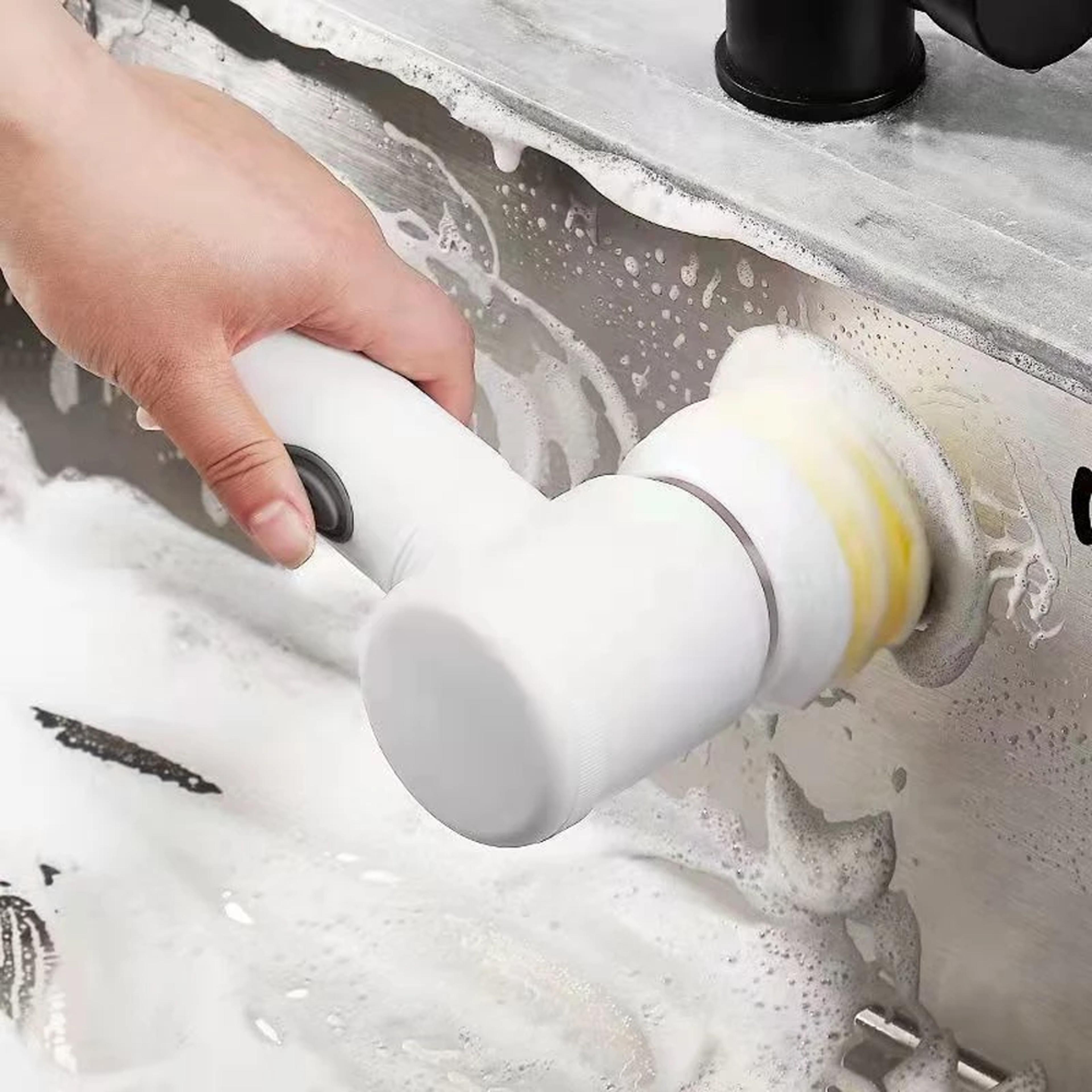 homemod electric cleaning scrubber