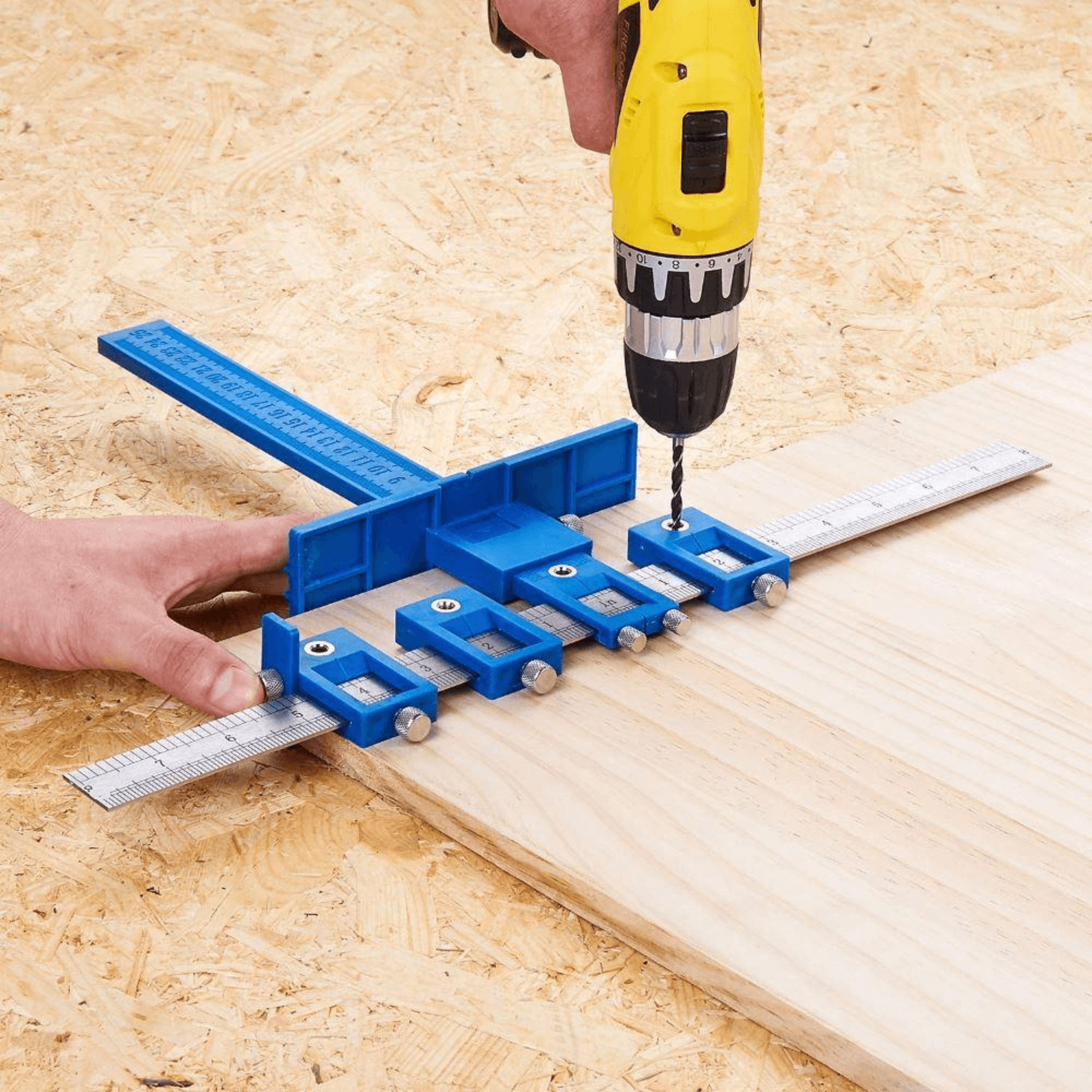 drill punch locator ruler tool