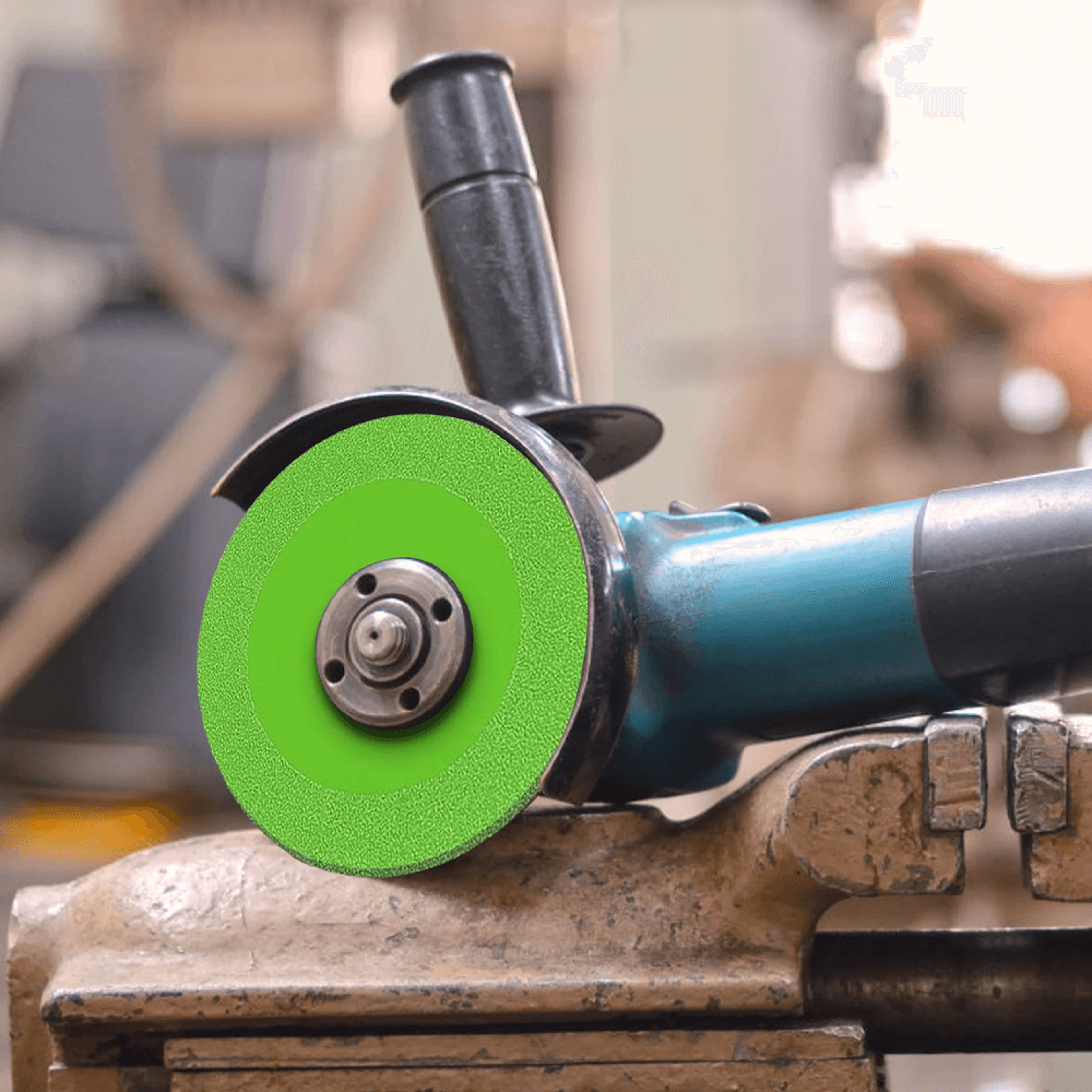 glass cutting disc drill attachment