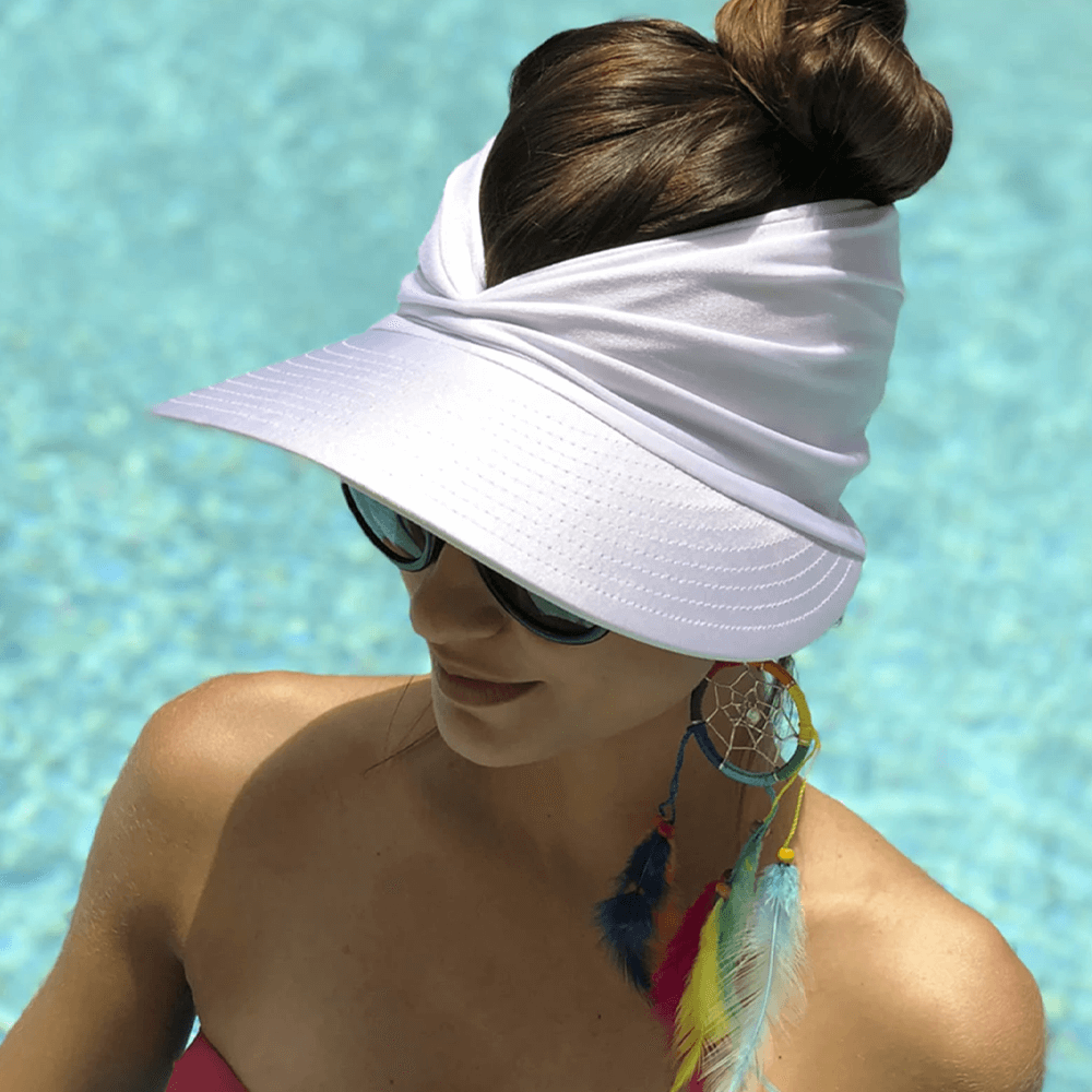 summer womens sun hat with uv protection – ideal gift for her
