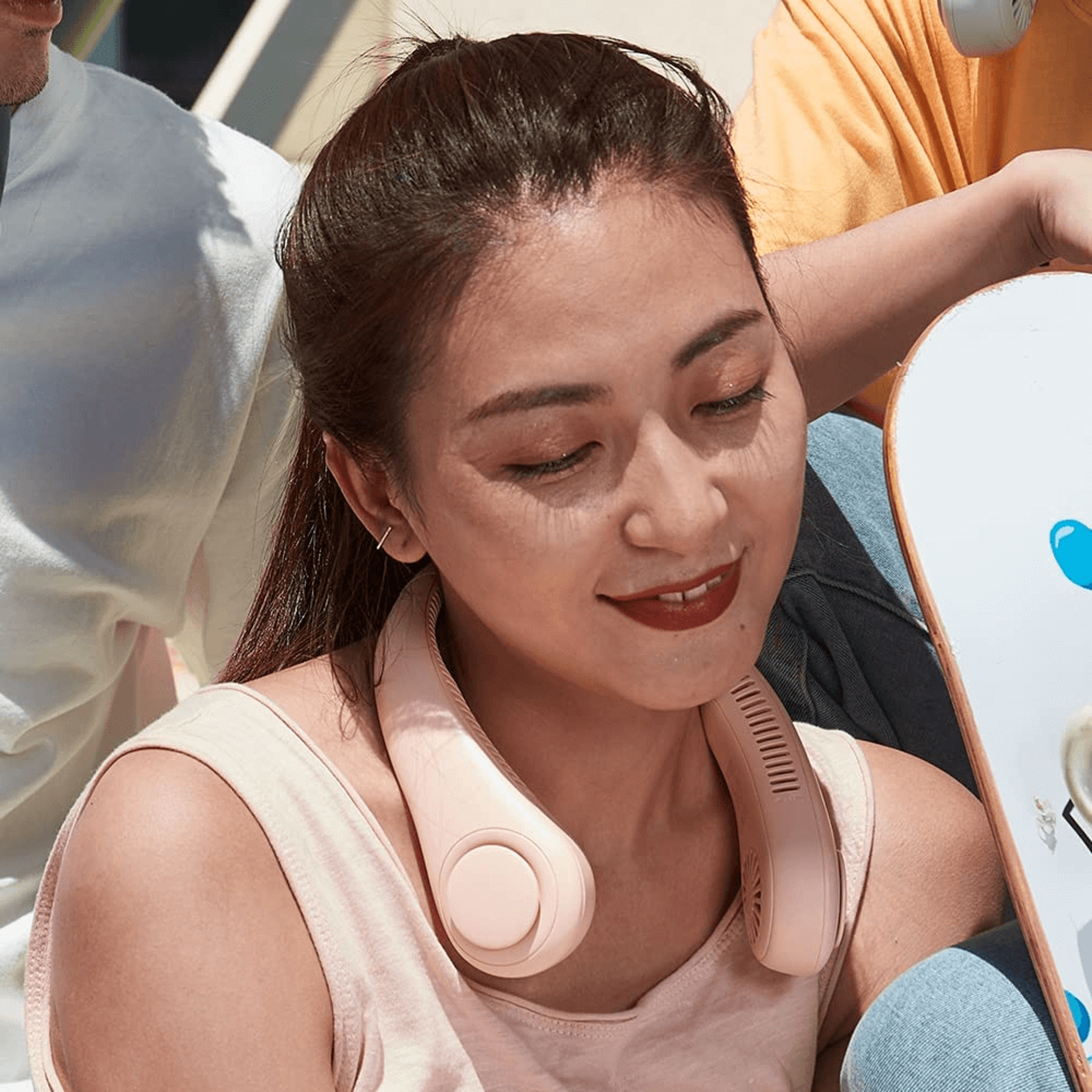 wearable neck fan