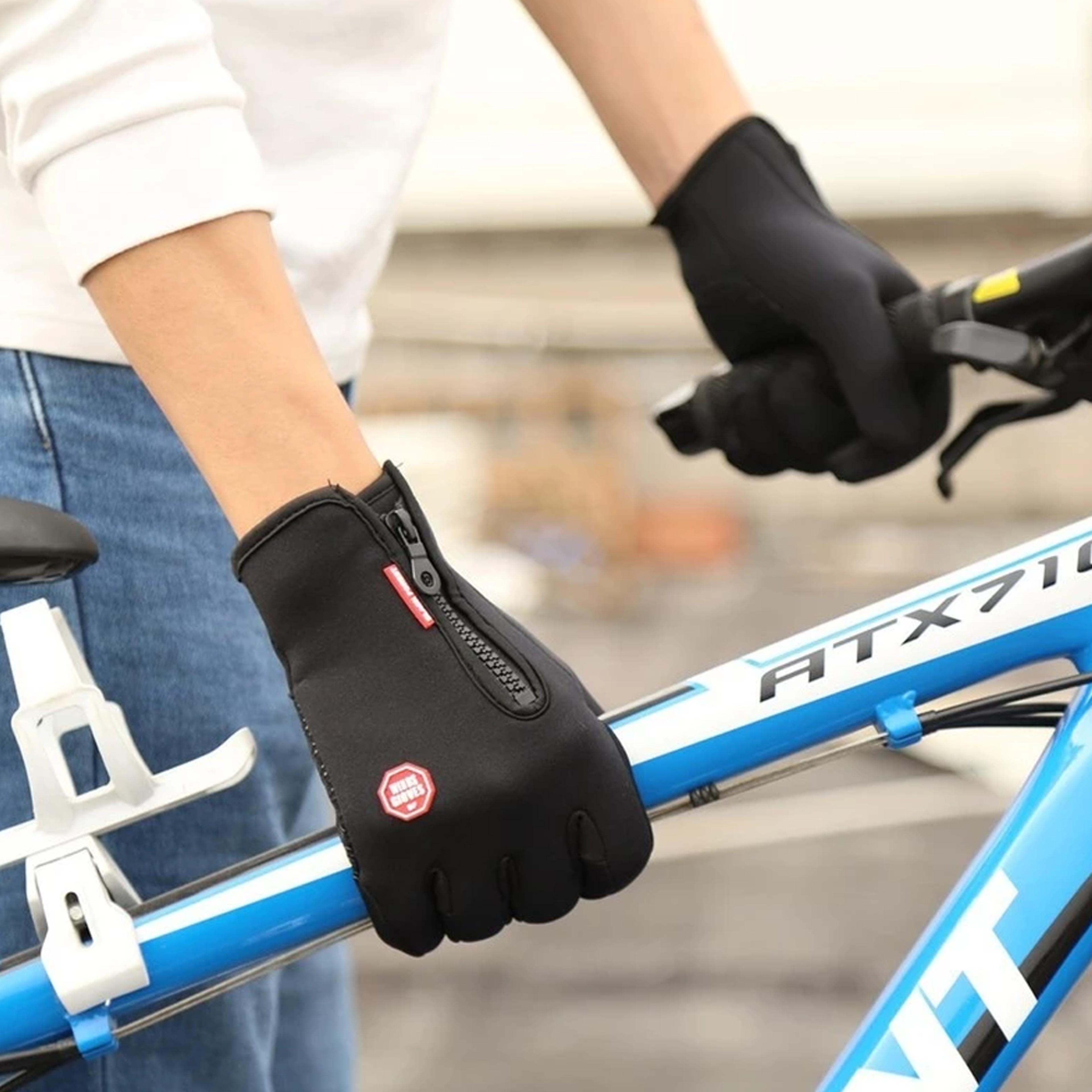 warm thermal gloves cycling running driving gloves