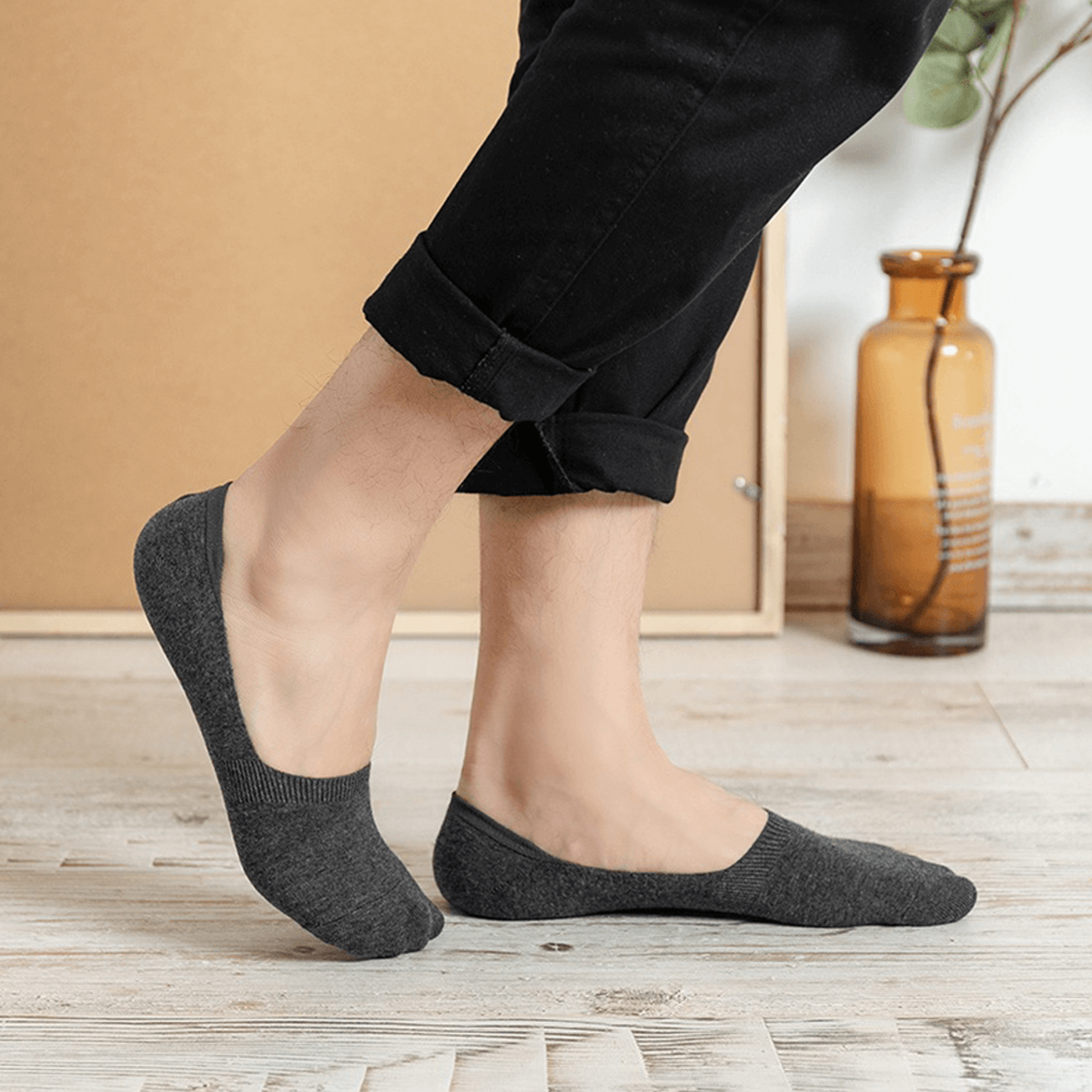 invisible hidden non slip socks