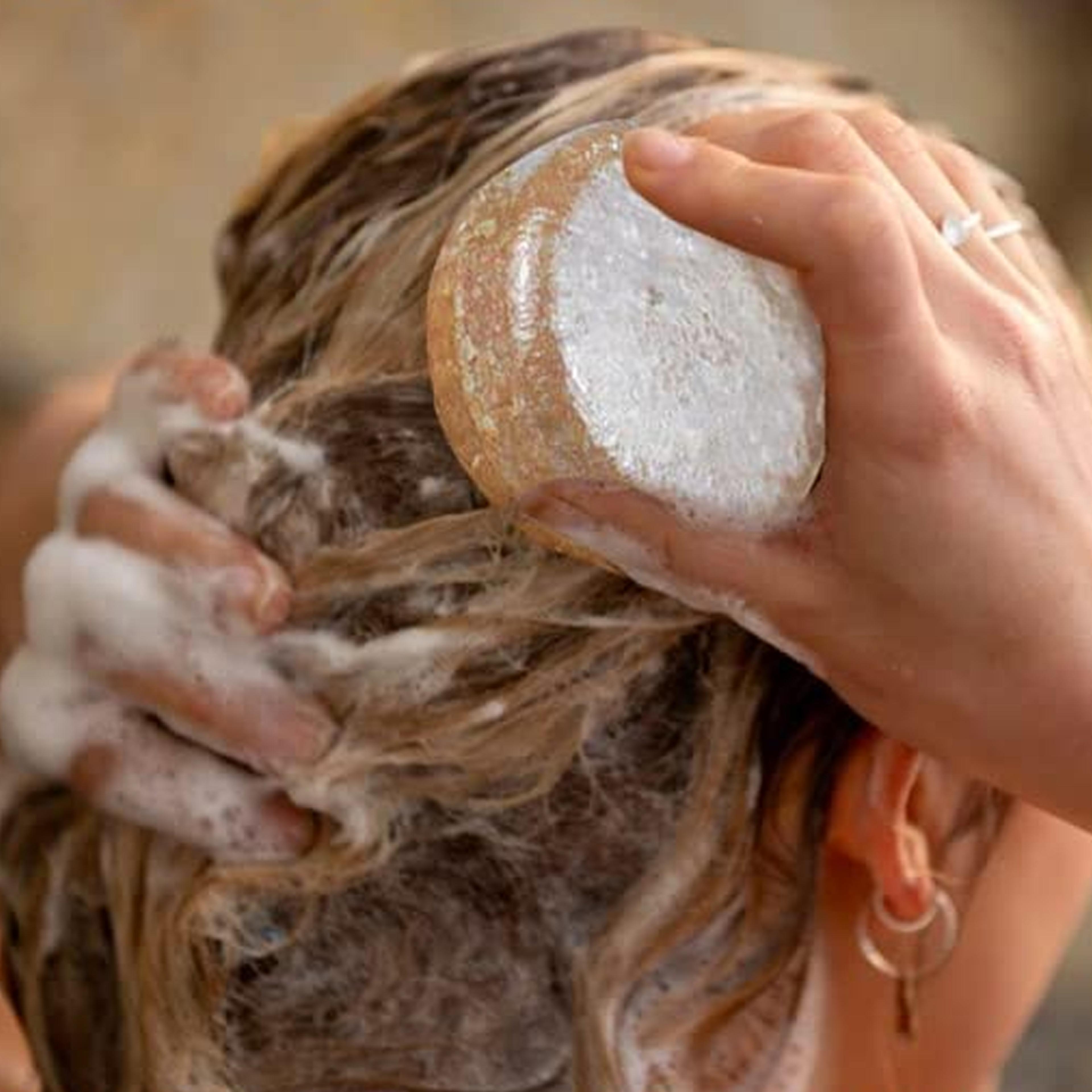 ginger hair regrowth shampoo bar