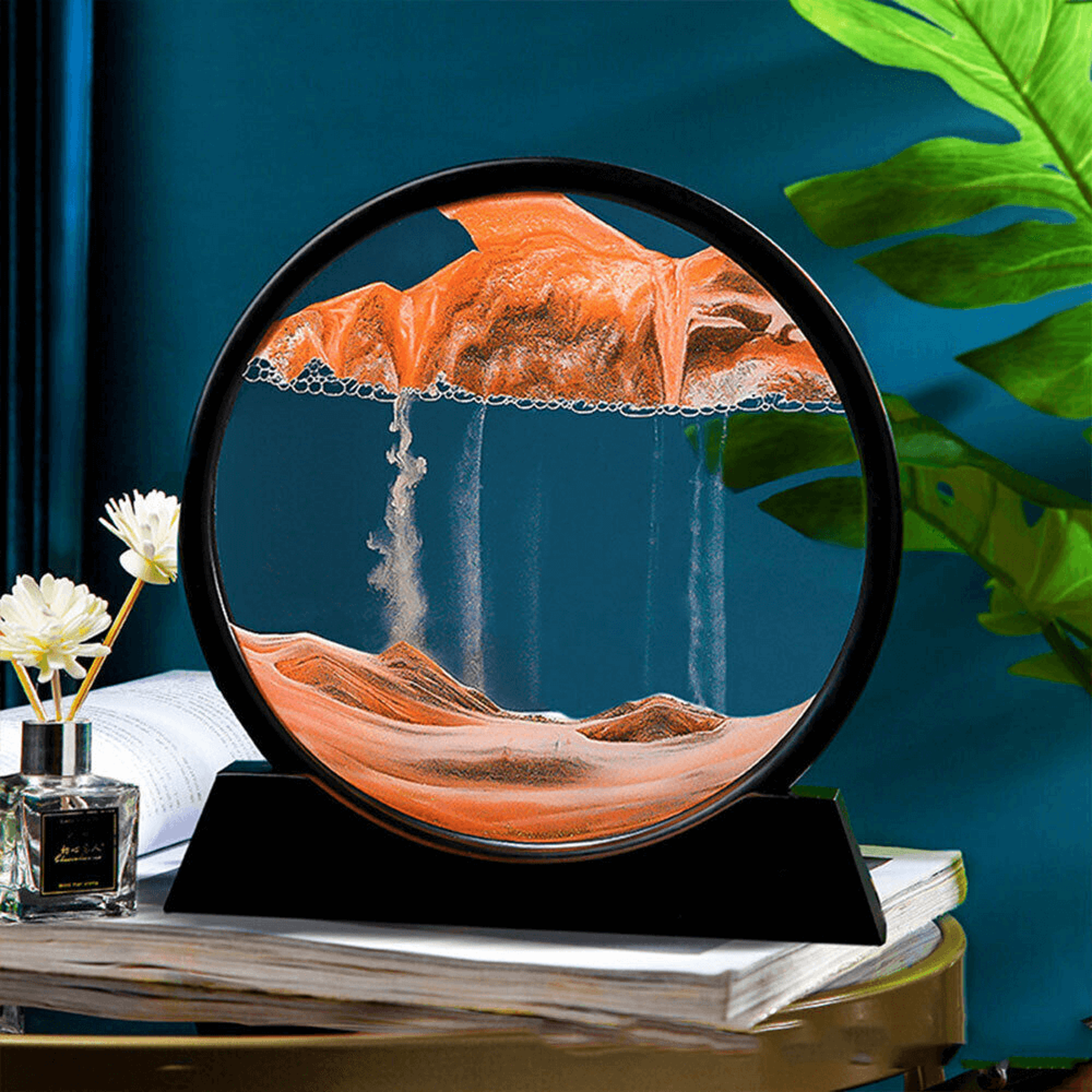 3d hourglass deep sea sandscape