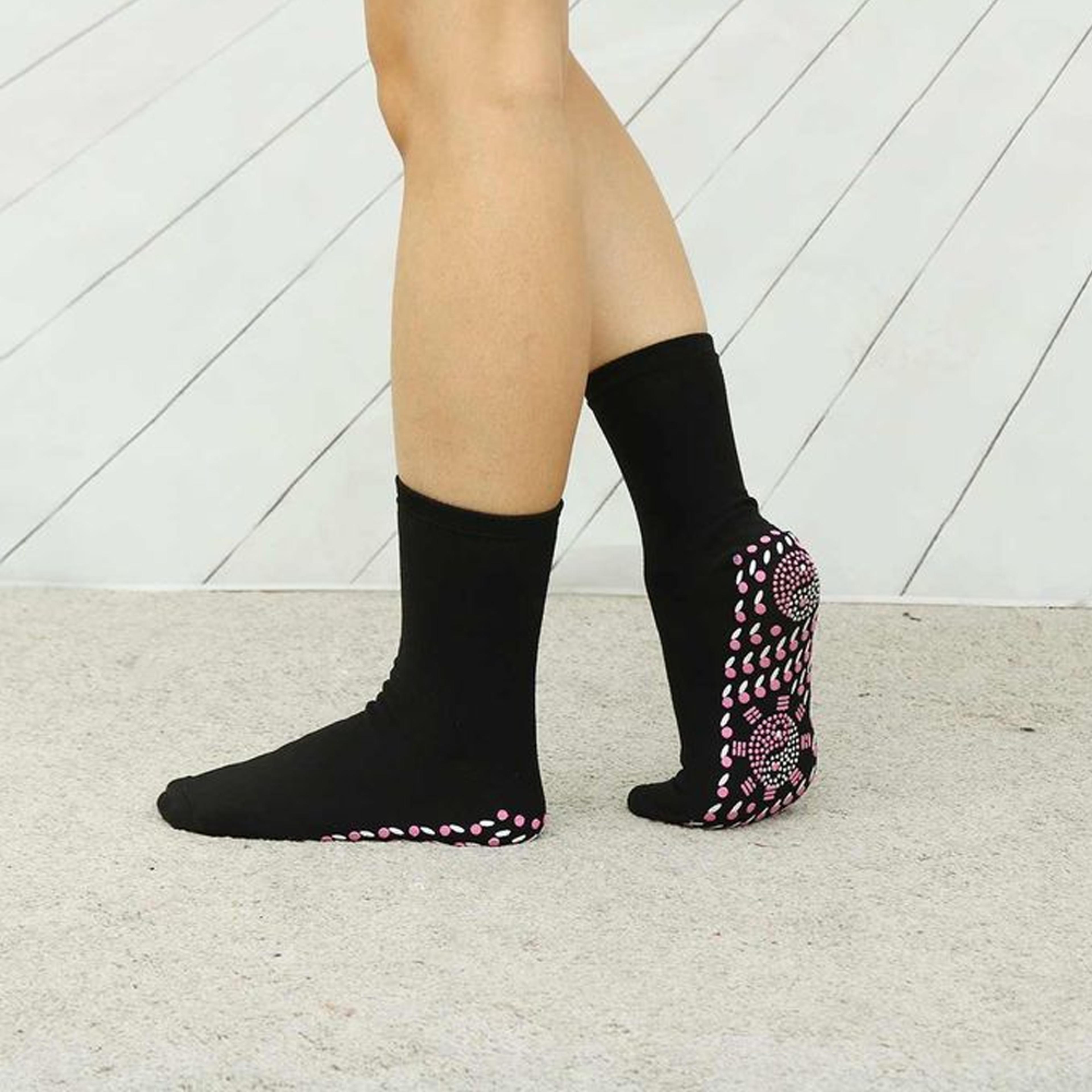 tourmaline thermal circulation self-heating shaping socks