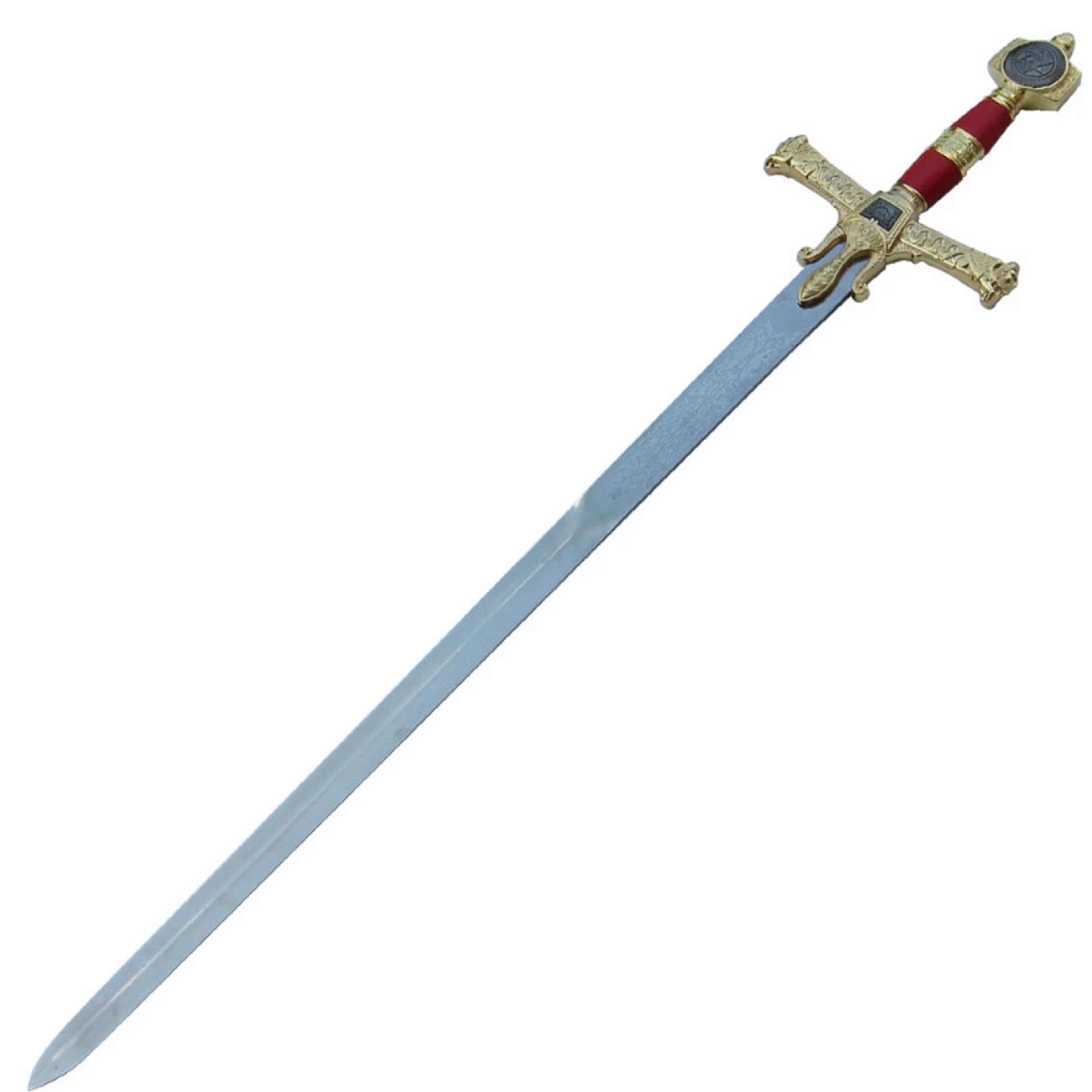 handmade king solomon great sword red, sword of king solomon