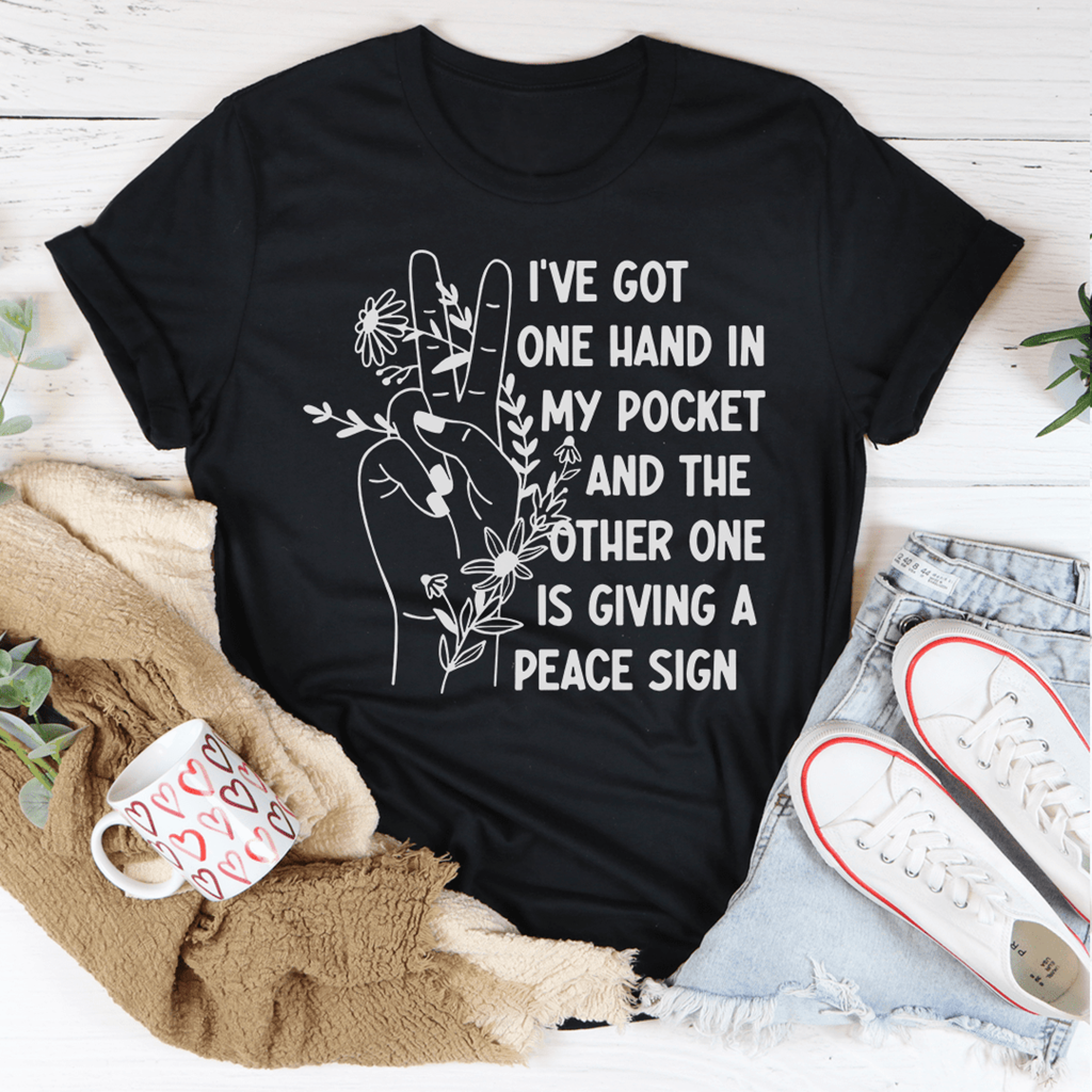 i've got one hand in my pocket tee
