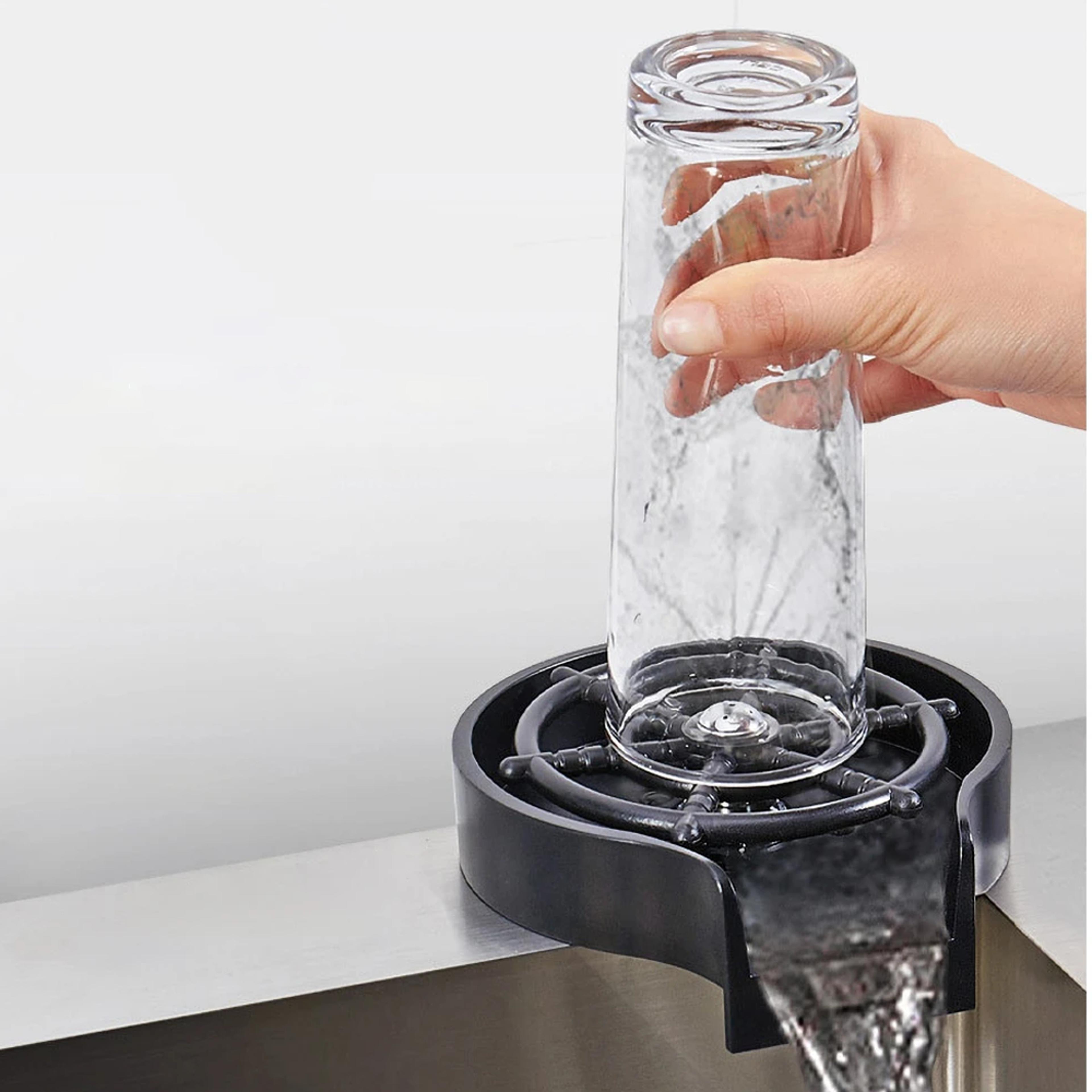 high-pressure faucet glass washer
