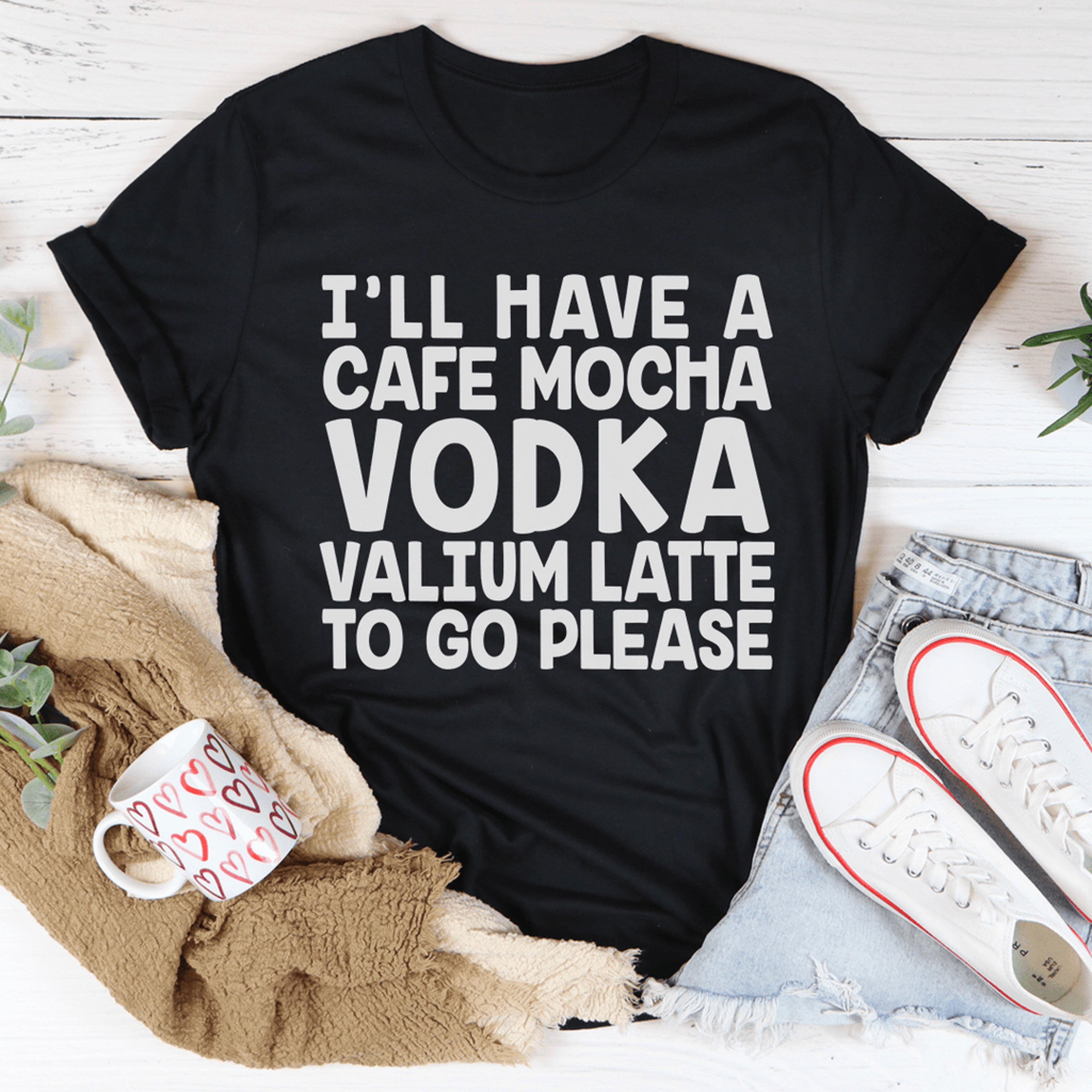 i'll have a cafe mocha to go please tee