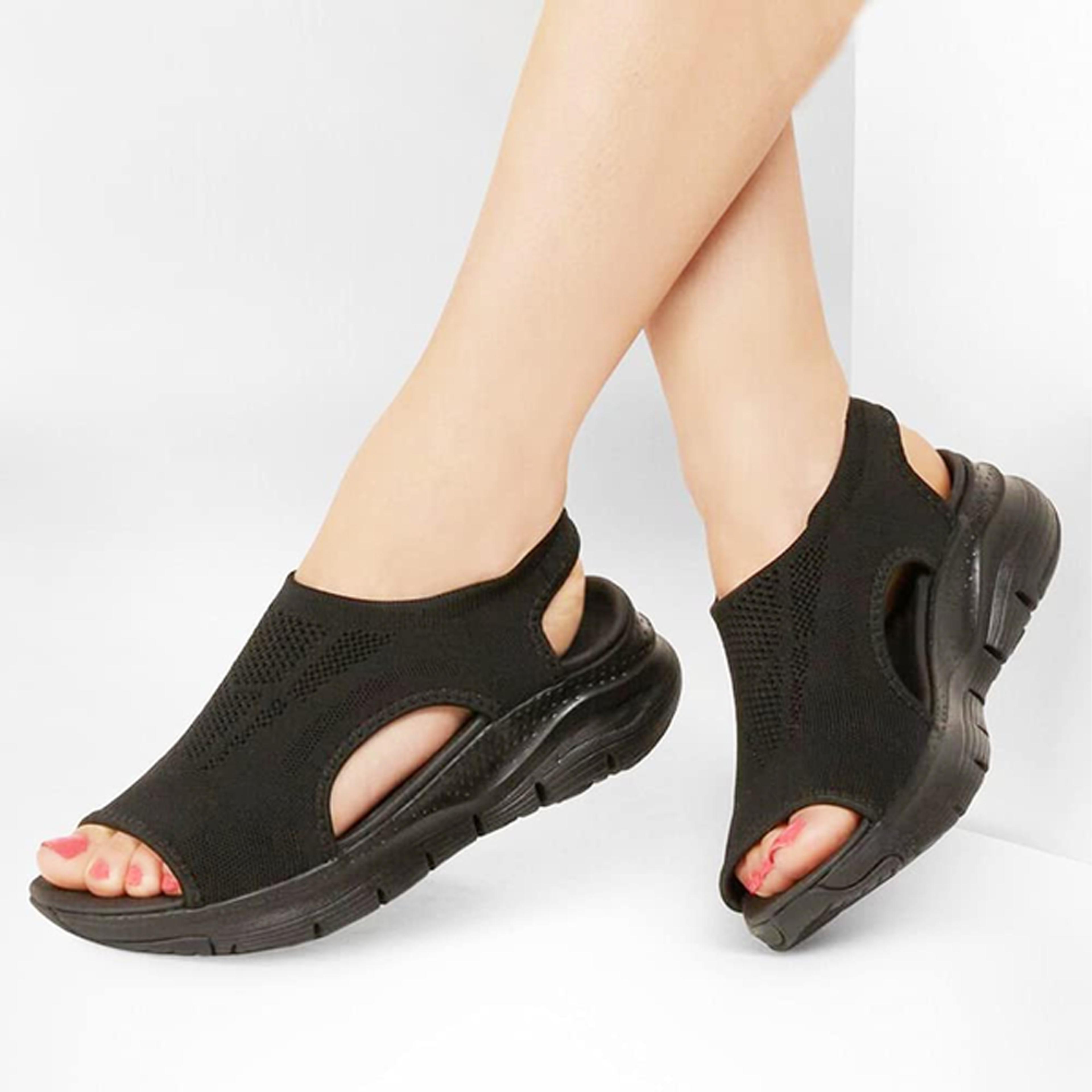 snug fit and washable orthopedic slide sandals for all day arch-support