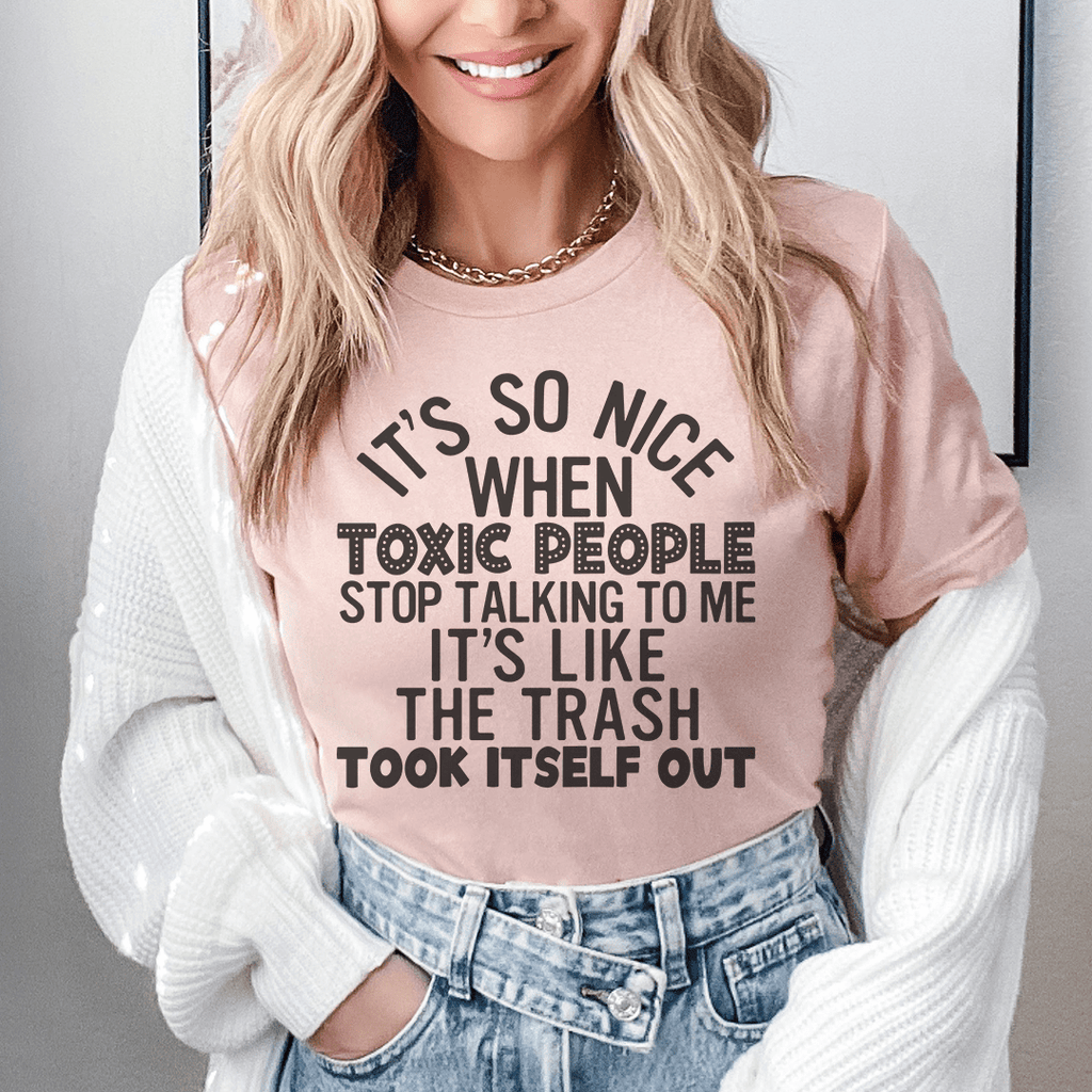 toxic people tee