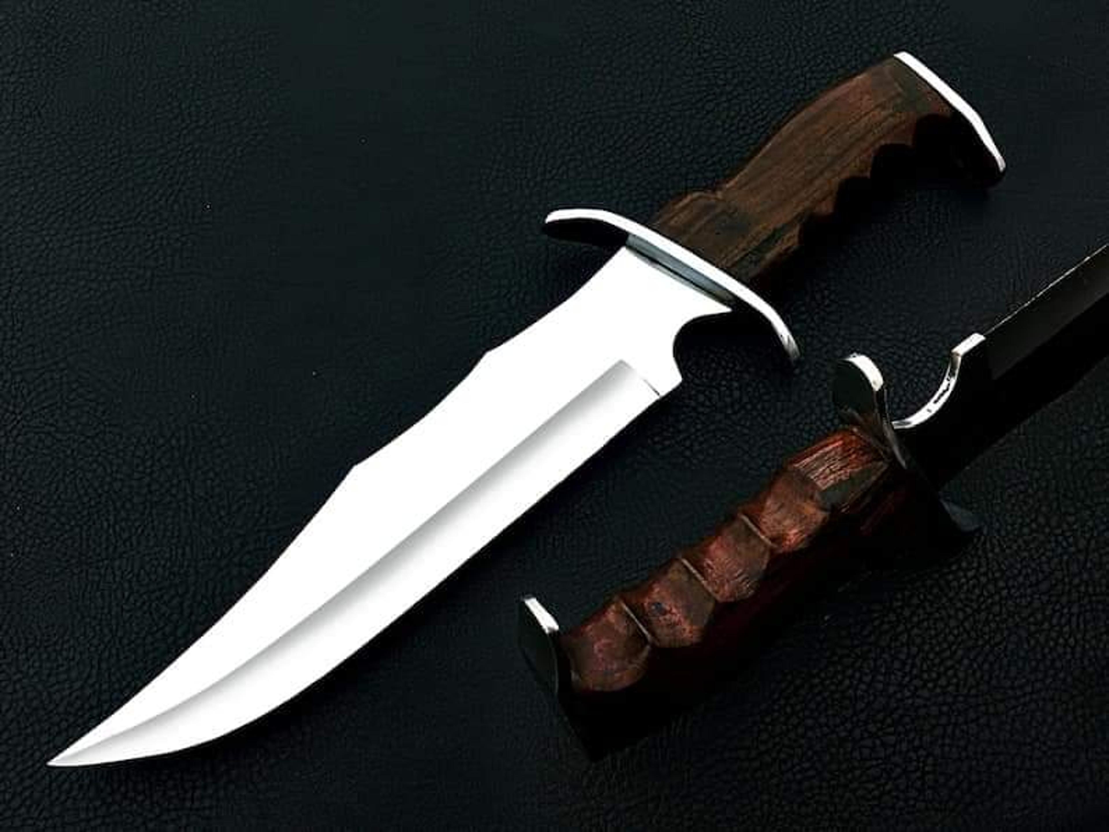 "stainless-steel-knife"hunting-knife-with sheath"fixed-blade-camping-knife, bowie-knife, handmade-knives, gifts-for-men.
