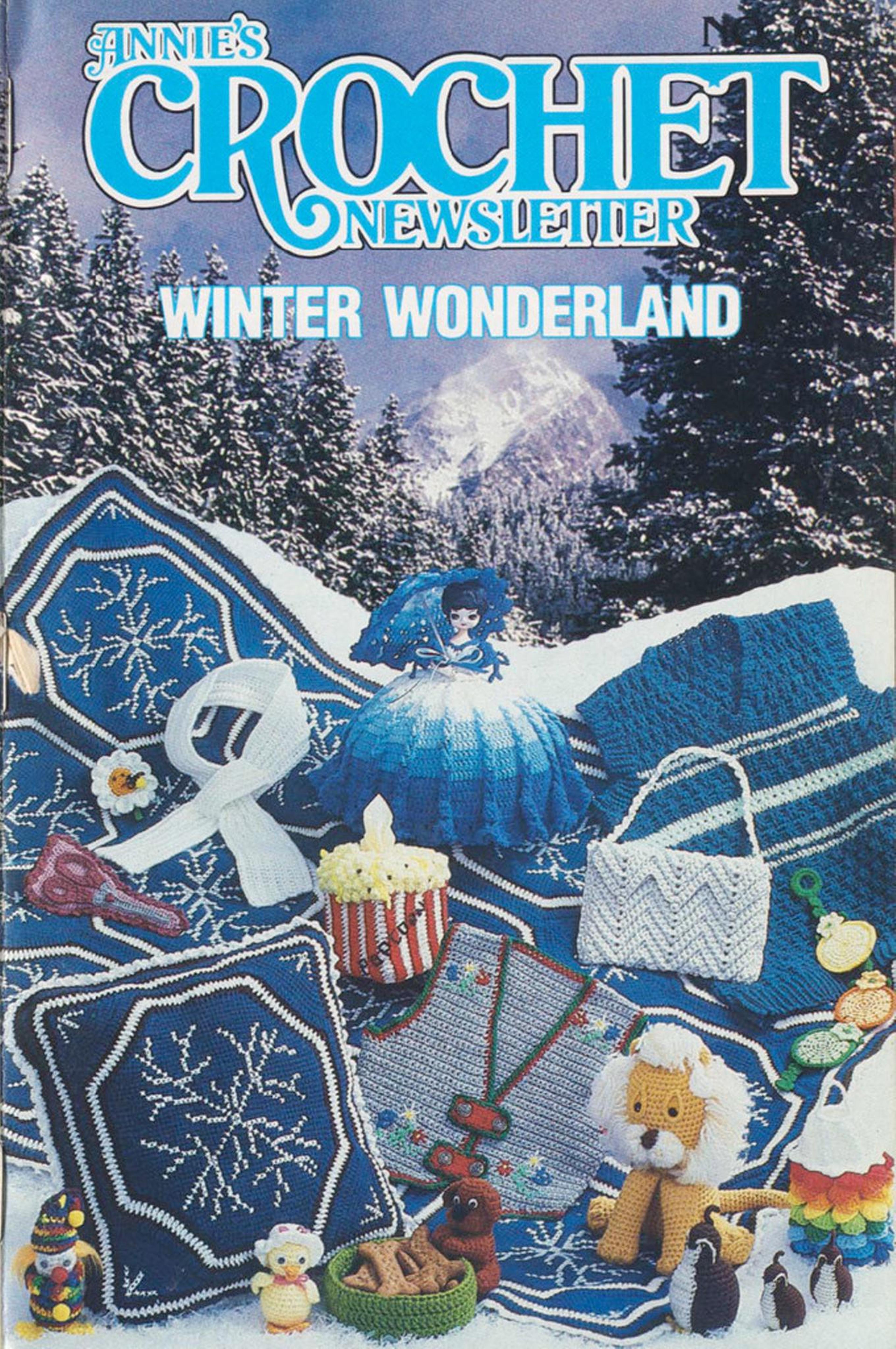annie's crochet newsletter 1983 no.06 - digital vintage crochet magazine patterns