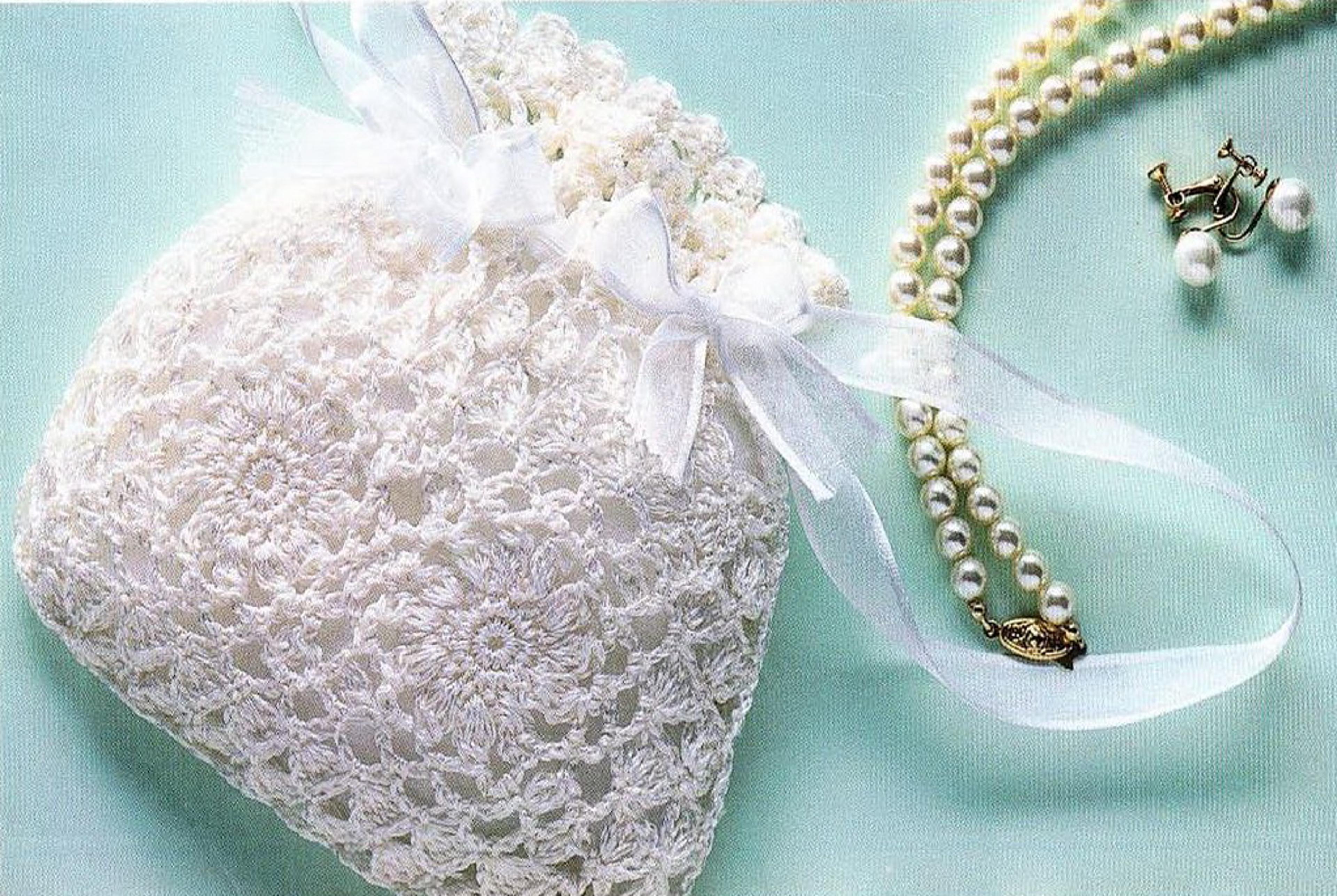crochet pouch pattern - pouch bag for women's little things - gift idea - crochet diagram - pattern pdf instant download
