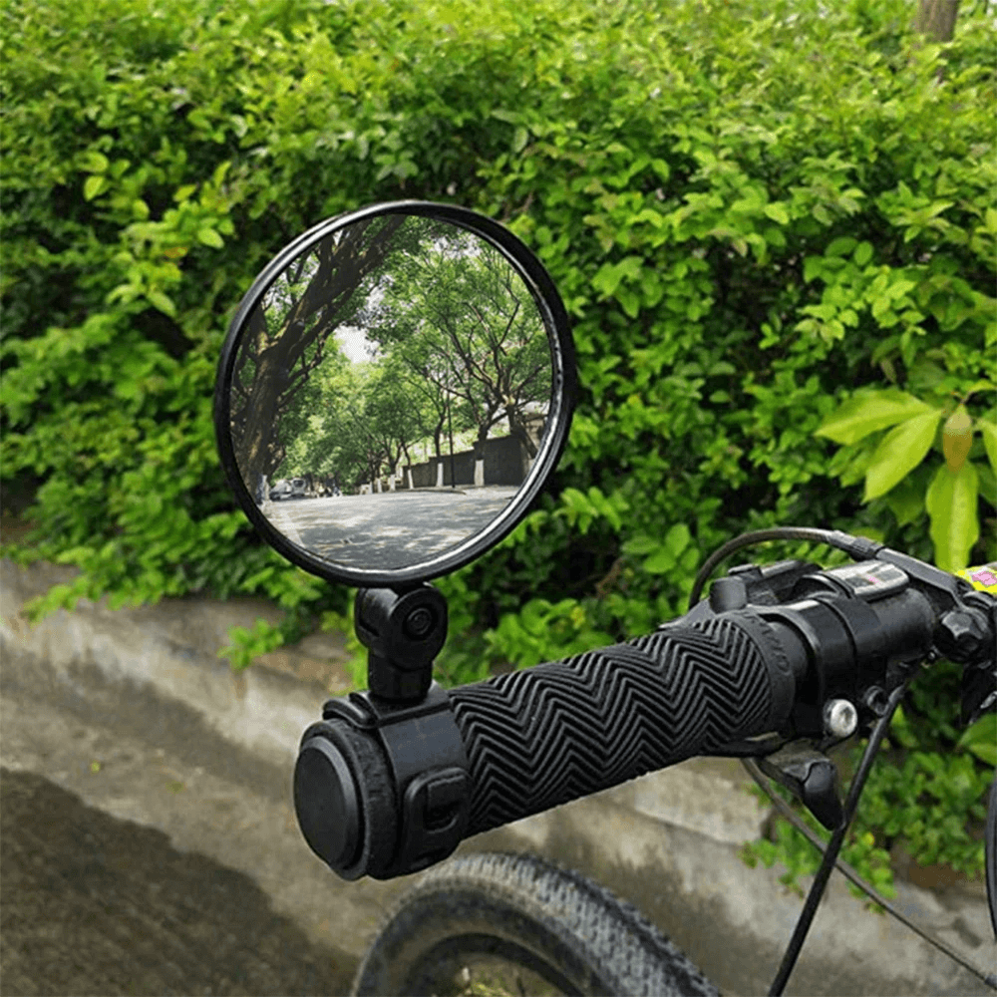 universal bicycle side view mirror | 2 pcs rotating rearview bicycle mirror | rearview mirror bicycle