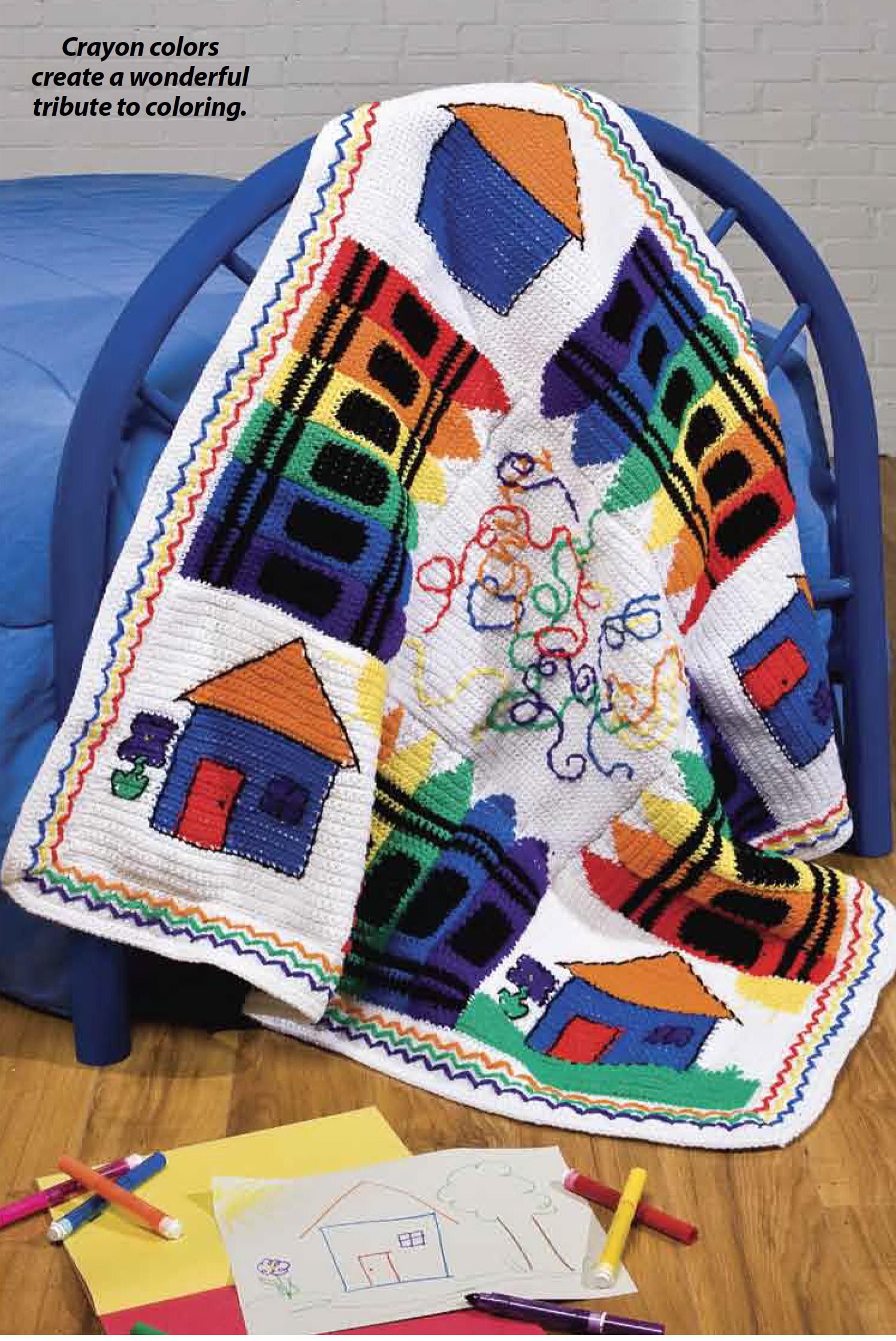 baby blanket crochet pattern - afghan gift for baby vintage pattern pdf instant download