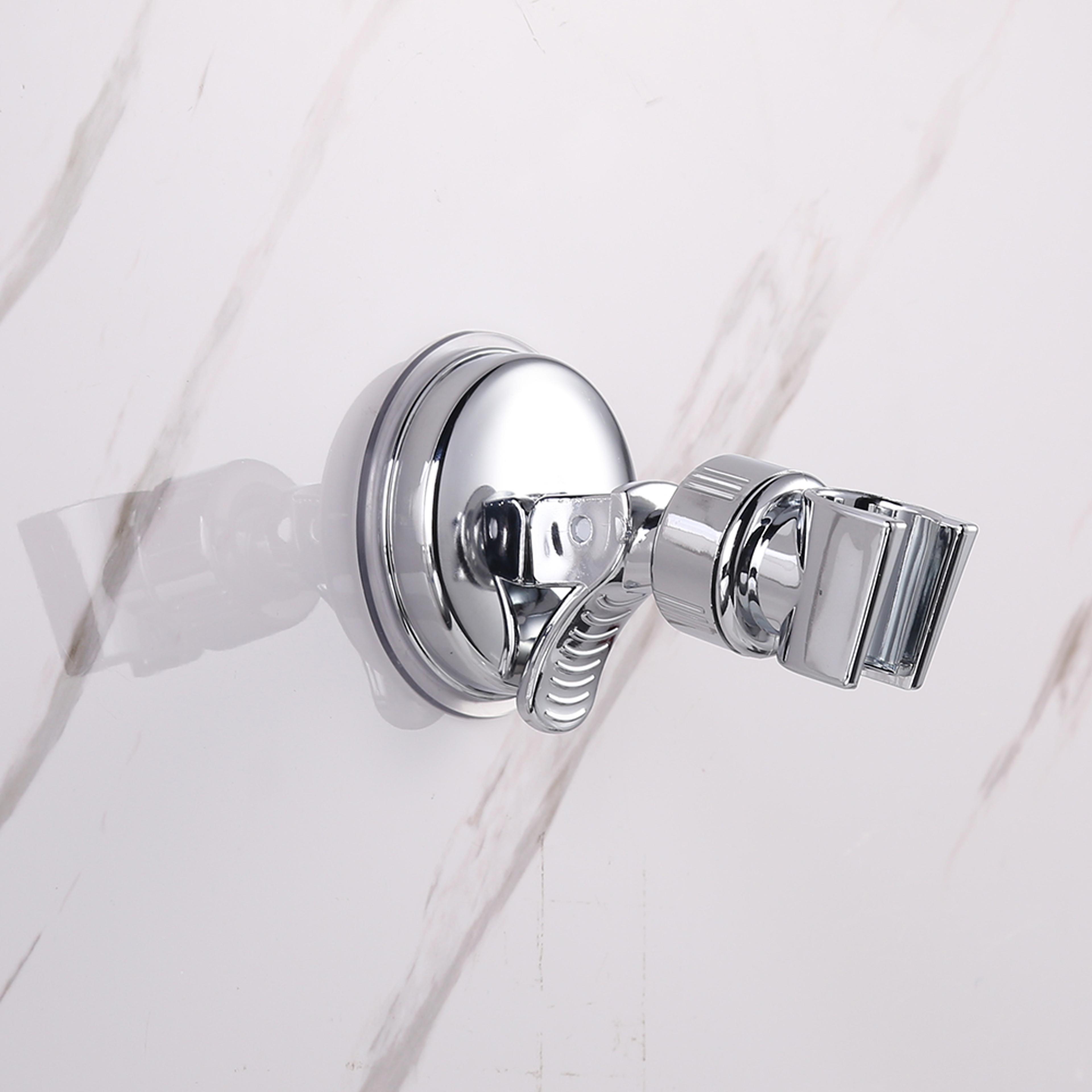 adjustable shower head holder | bathroom suction cup handheld shower head bracket | wall mounted suction bracket holder