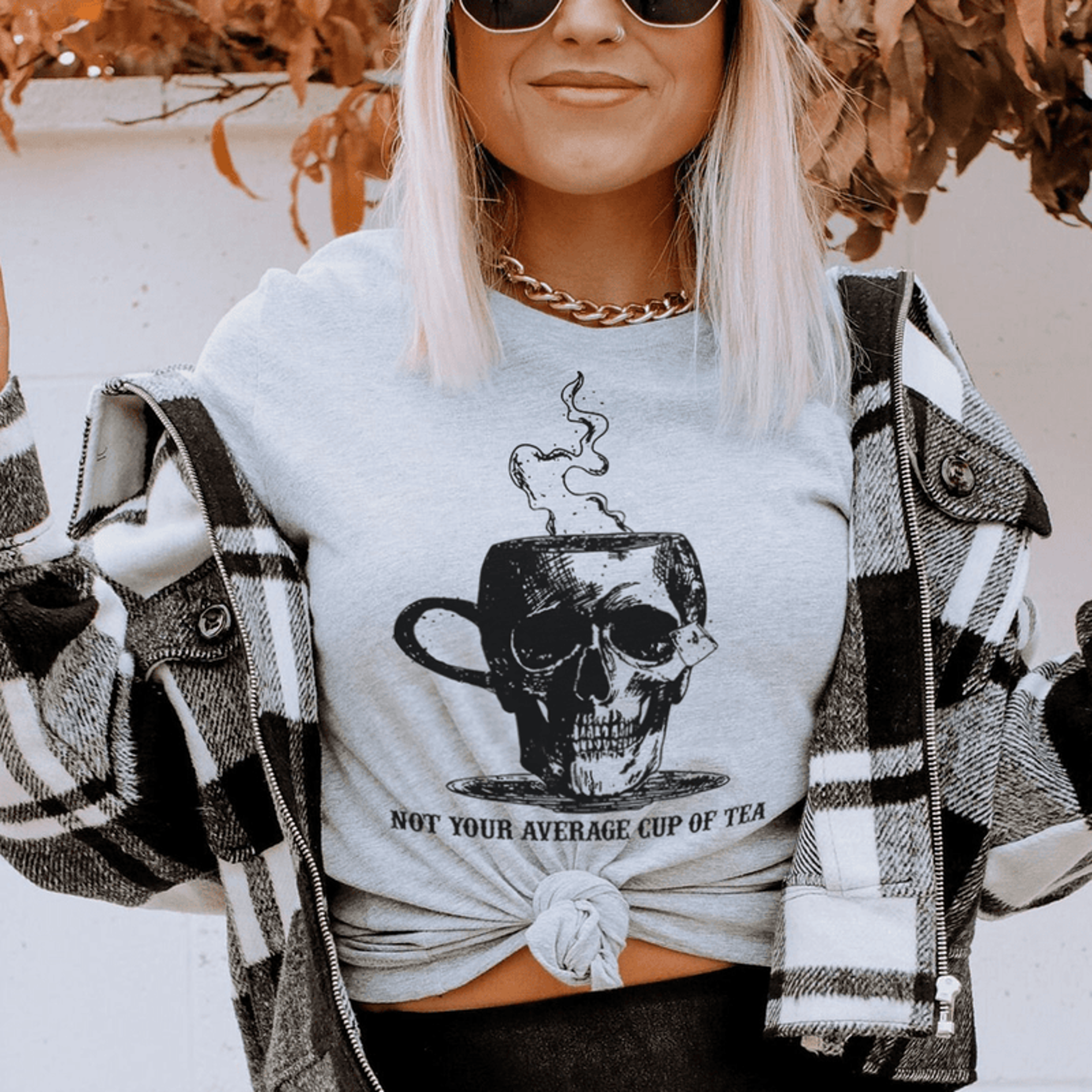 not your average cup of tea tee