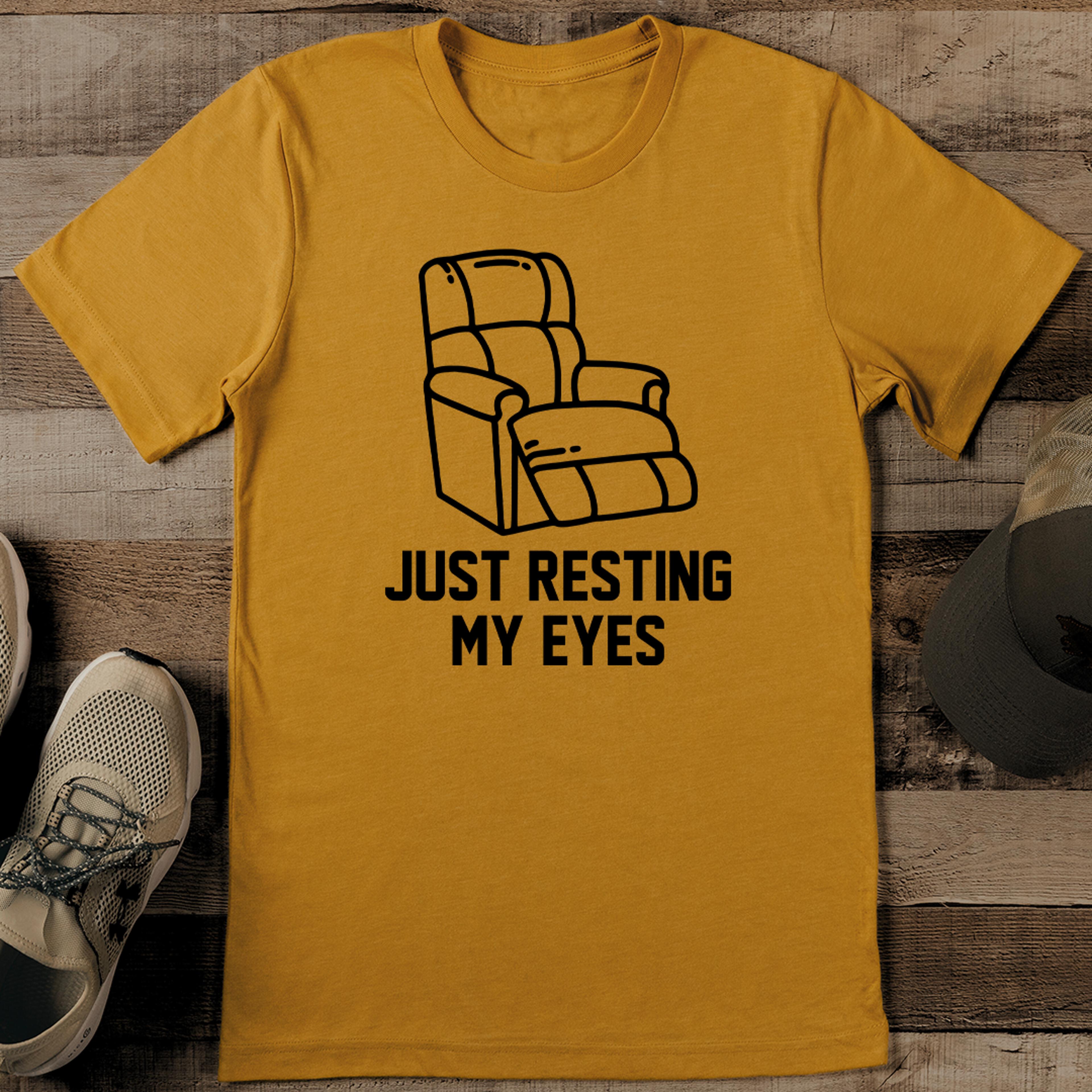 just resting my eyes tee
