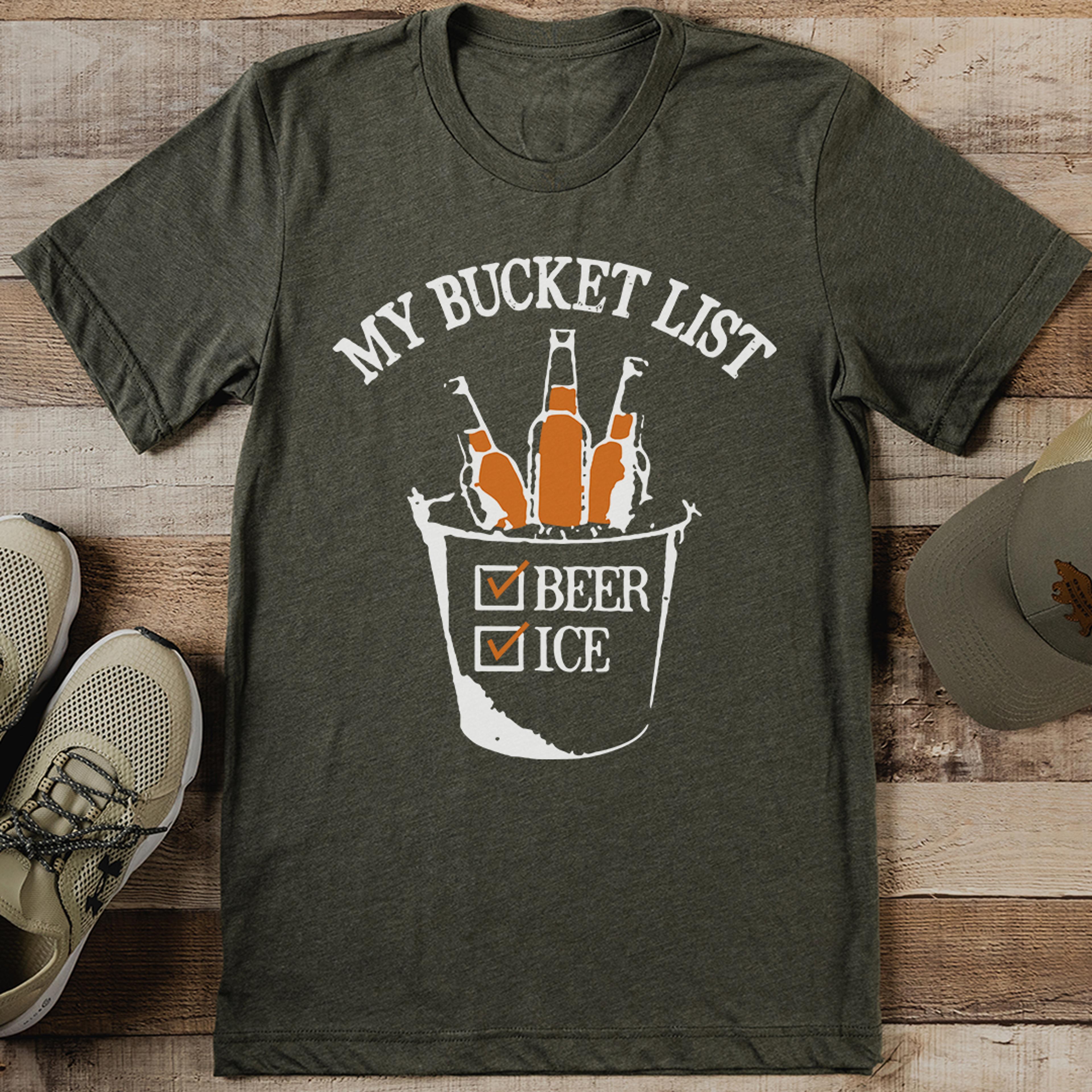 my bucket list tee